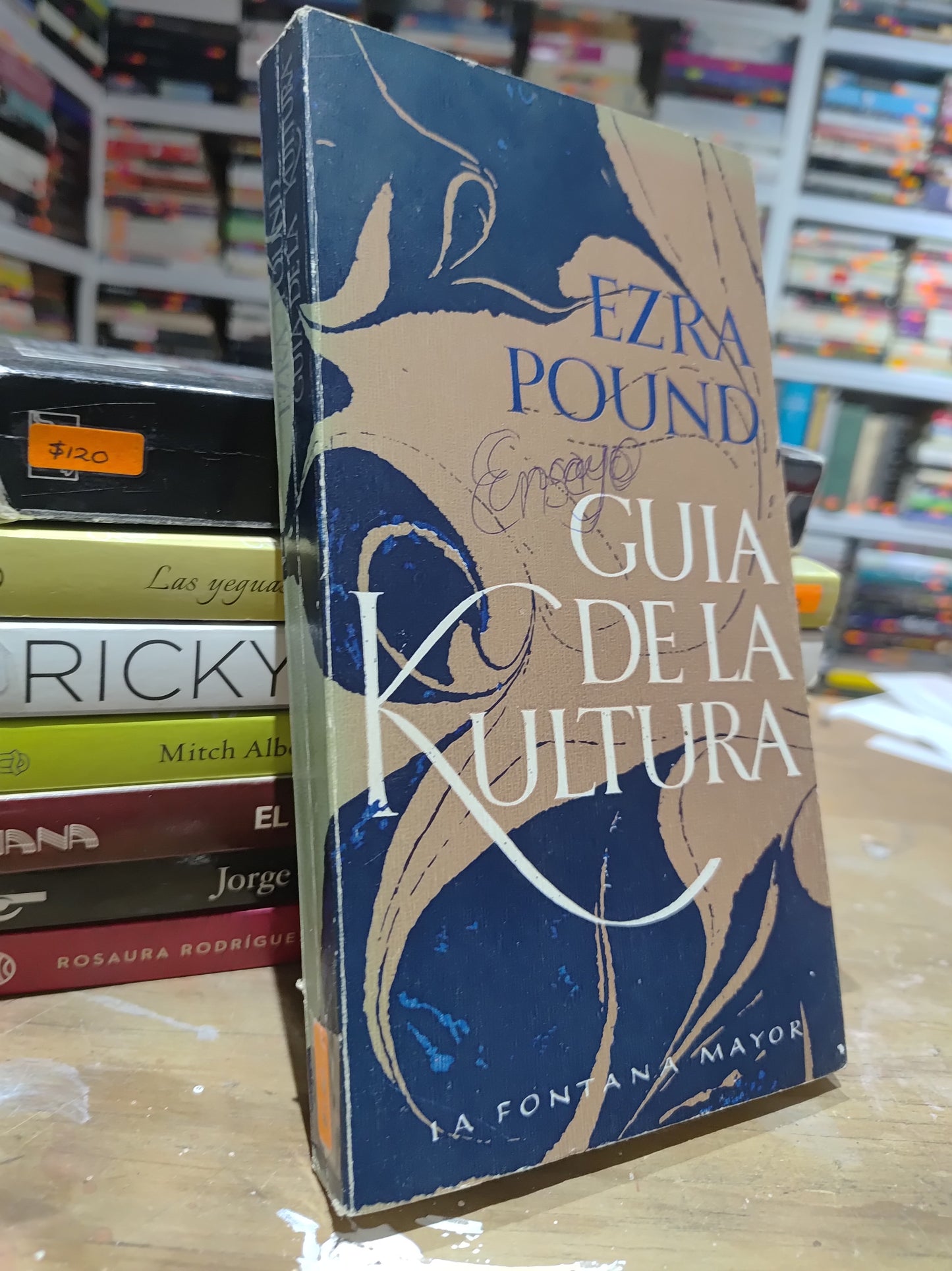 GUIA DE LA KULTURA POR EZRA POUND USADO NOVELAS JUAREZ 515