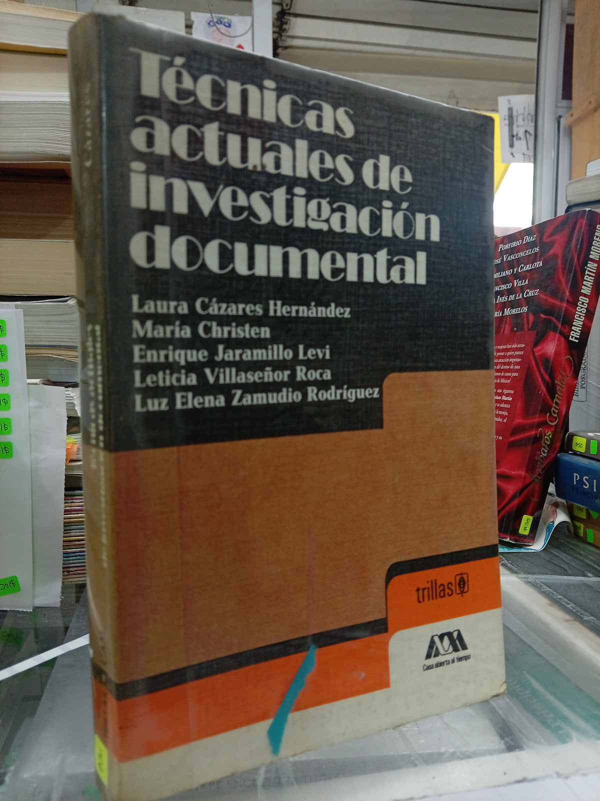 TECNICAS ACTUALES DE INVESTIGACION DOCUMENTAL CAZARES, VARIOS AUTORES USADO EDUCACIÓN JUÁREZ 507