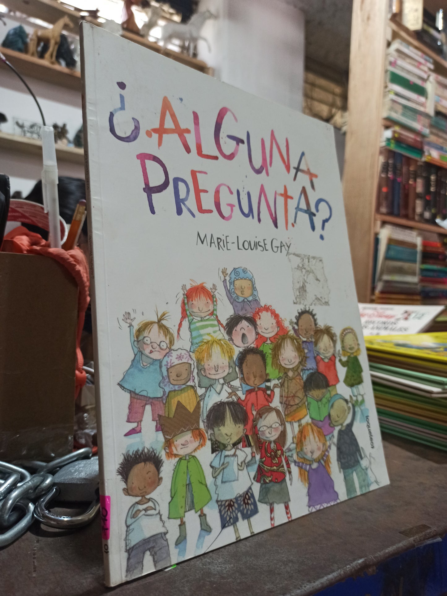 ¿ALGUNA PREGUNTA? POR MARIE LOUISE GAY USADO INFANTILES ALDAMA