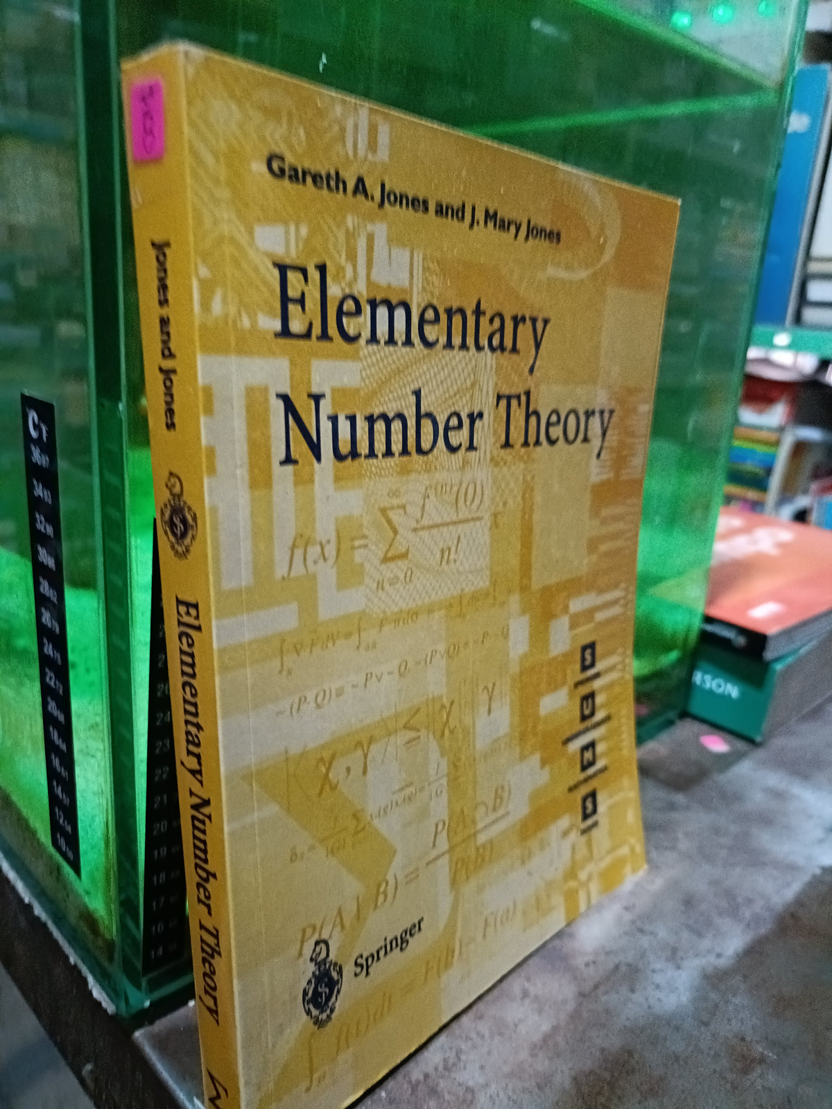 ELEMENTARY NUMBER THEORY POR GARETH A JONES AND J MARY JONES USADO MATEMÁTICAS ALDAMA