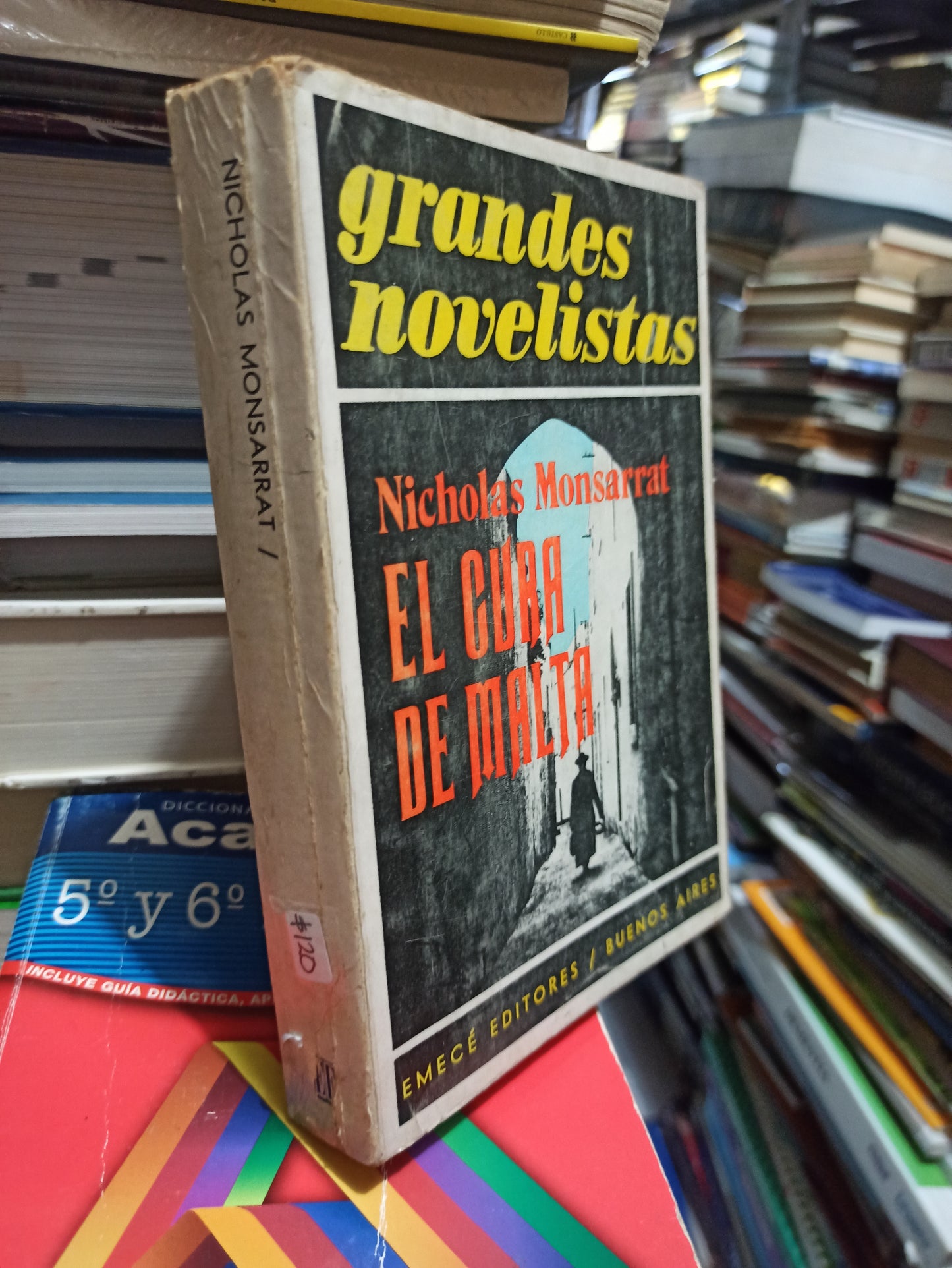 EL CURA DE MALTA POR NICHOLAS MONSARRAT USADO NOVELAS JUÁREZ