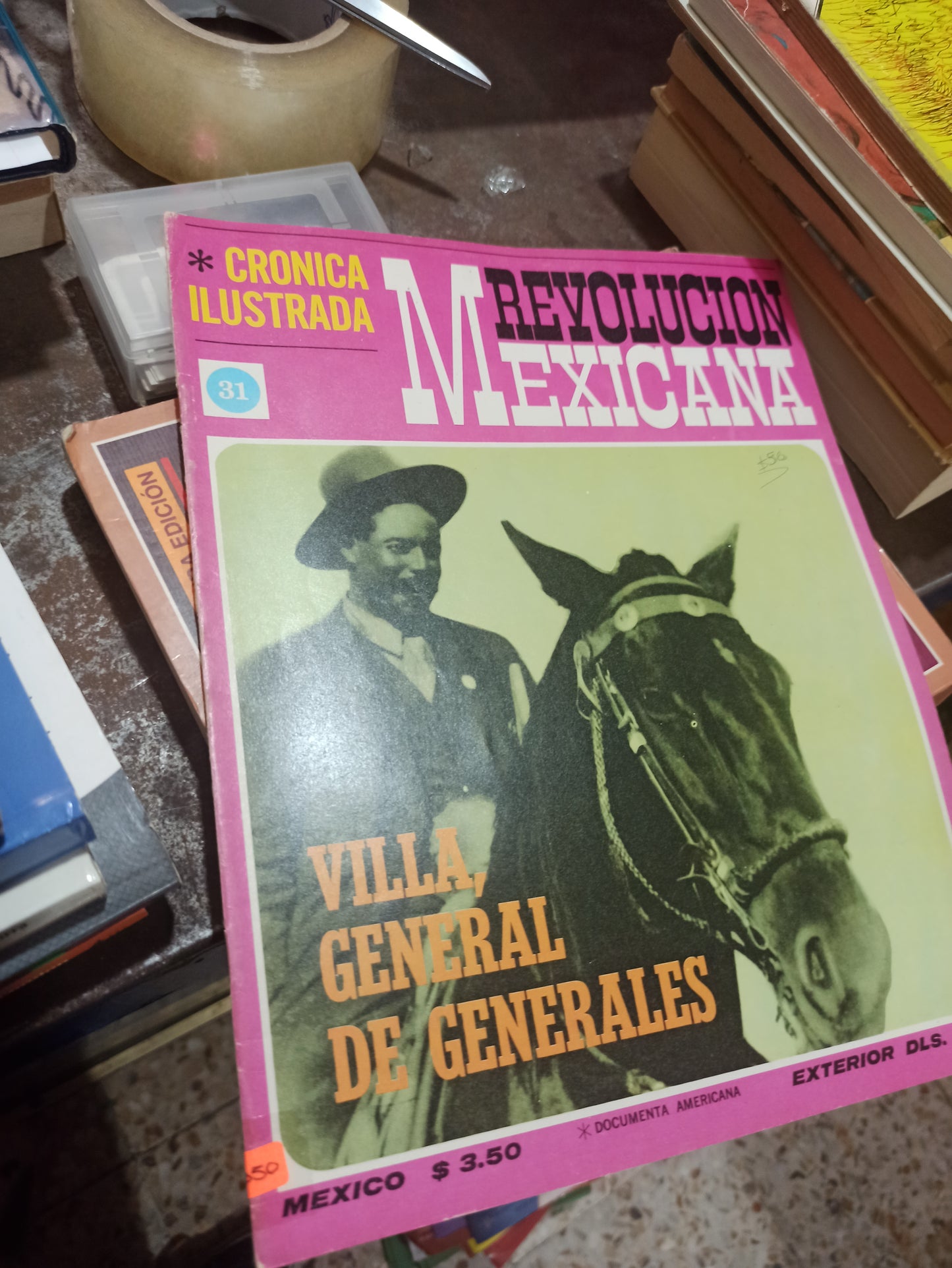 REVOLUCION MEXICANA VILLA GENERAL DE GENERALES USADO