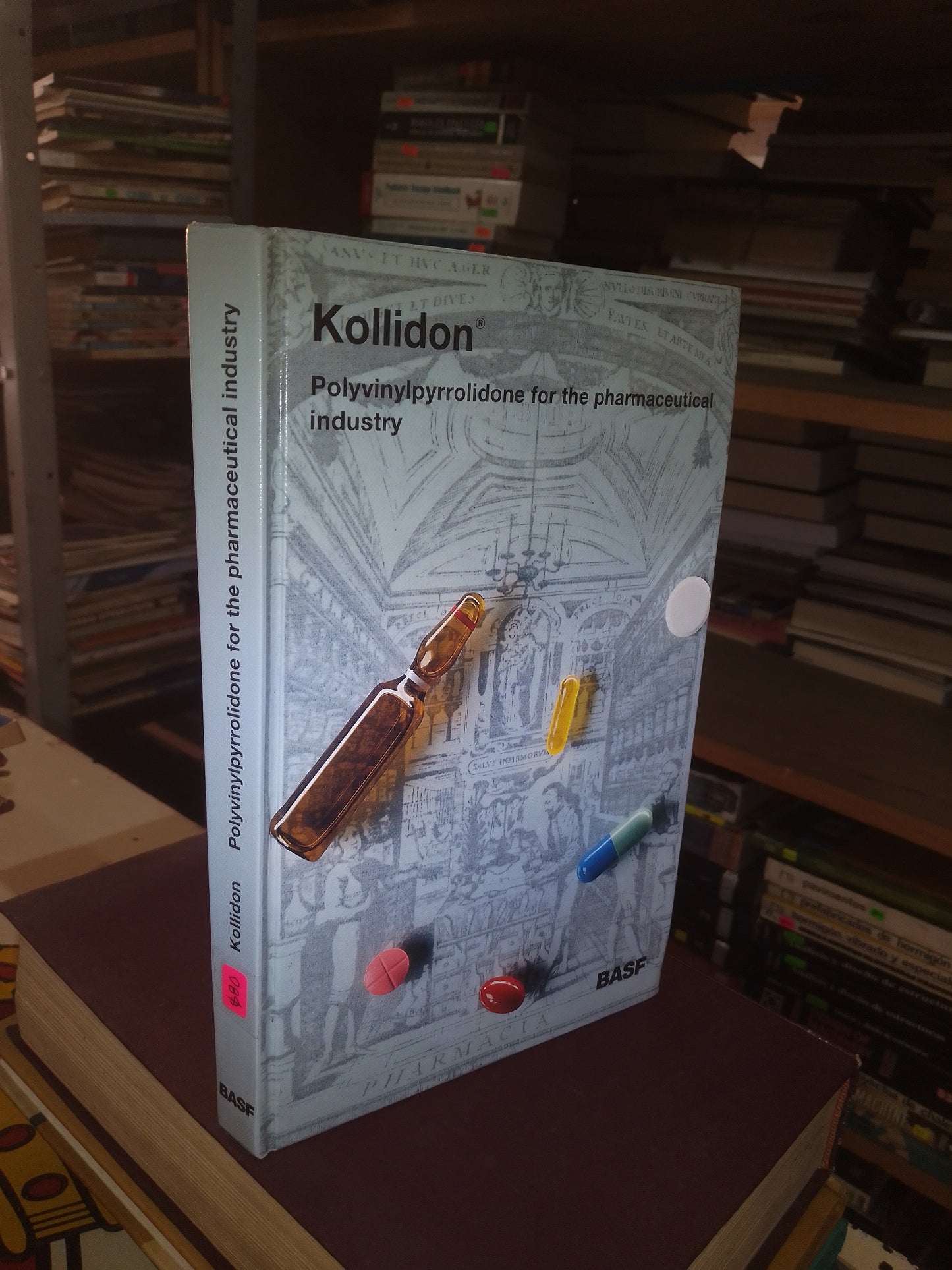 KOLLIDON: POLYVINYLPYRROLIDONE FOR THE PHARMACEUTICAL INDUSTRY POR VOLKER BUHLER USADO MEDICINA LITERARIO 207