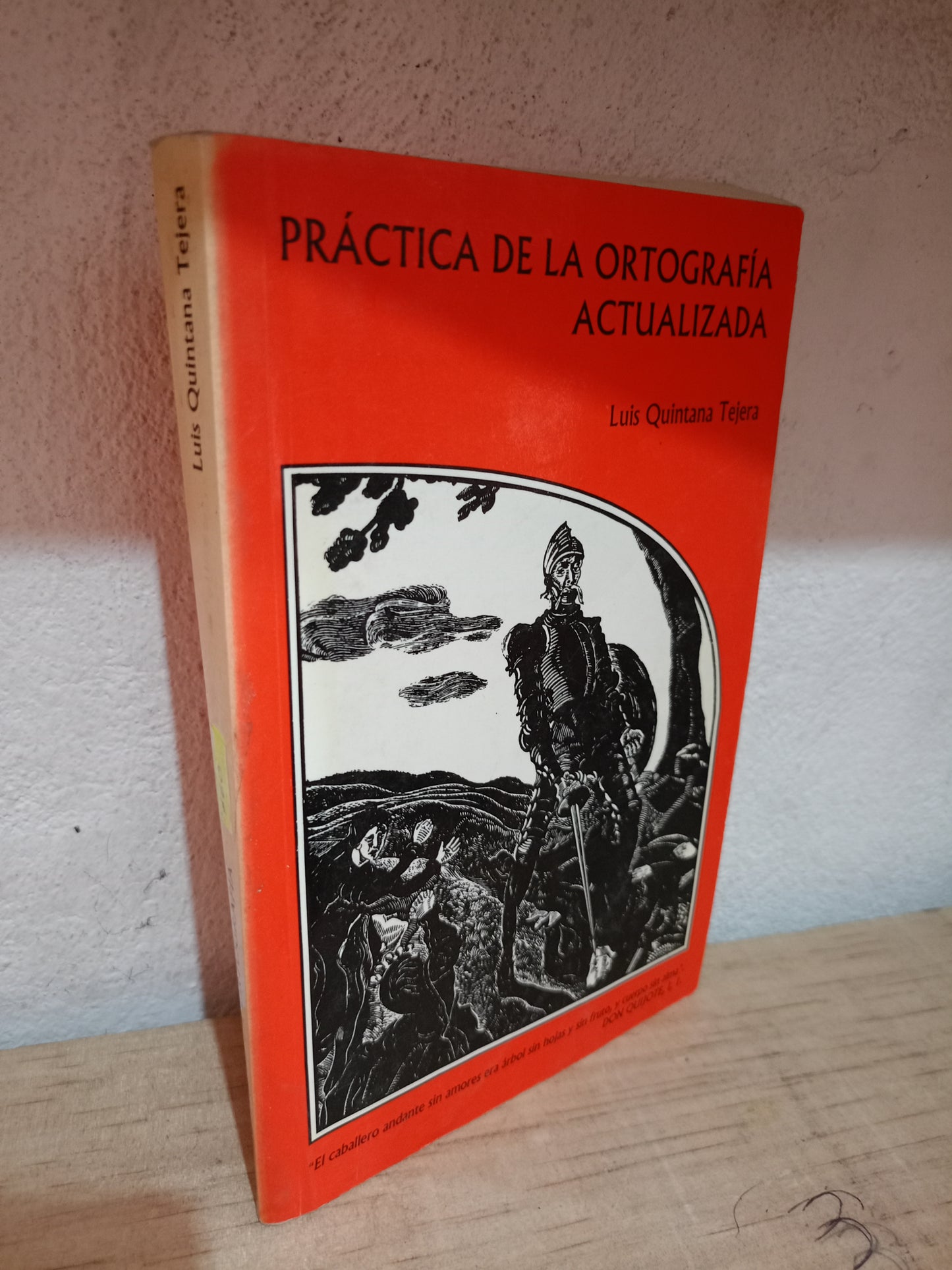 PRÁCTICA DE LA ORTOGRAFÍA ACTUALIZADA POR LUIS QUINTANA TEJERA USADO EDUCACIÓN LITERARIO 305