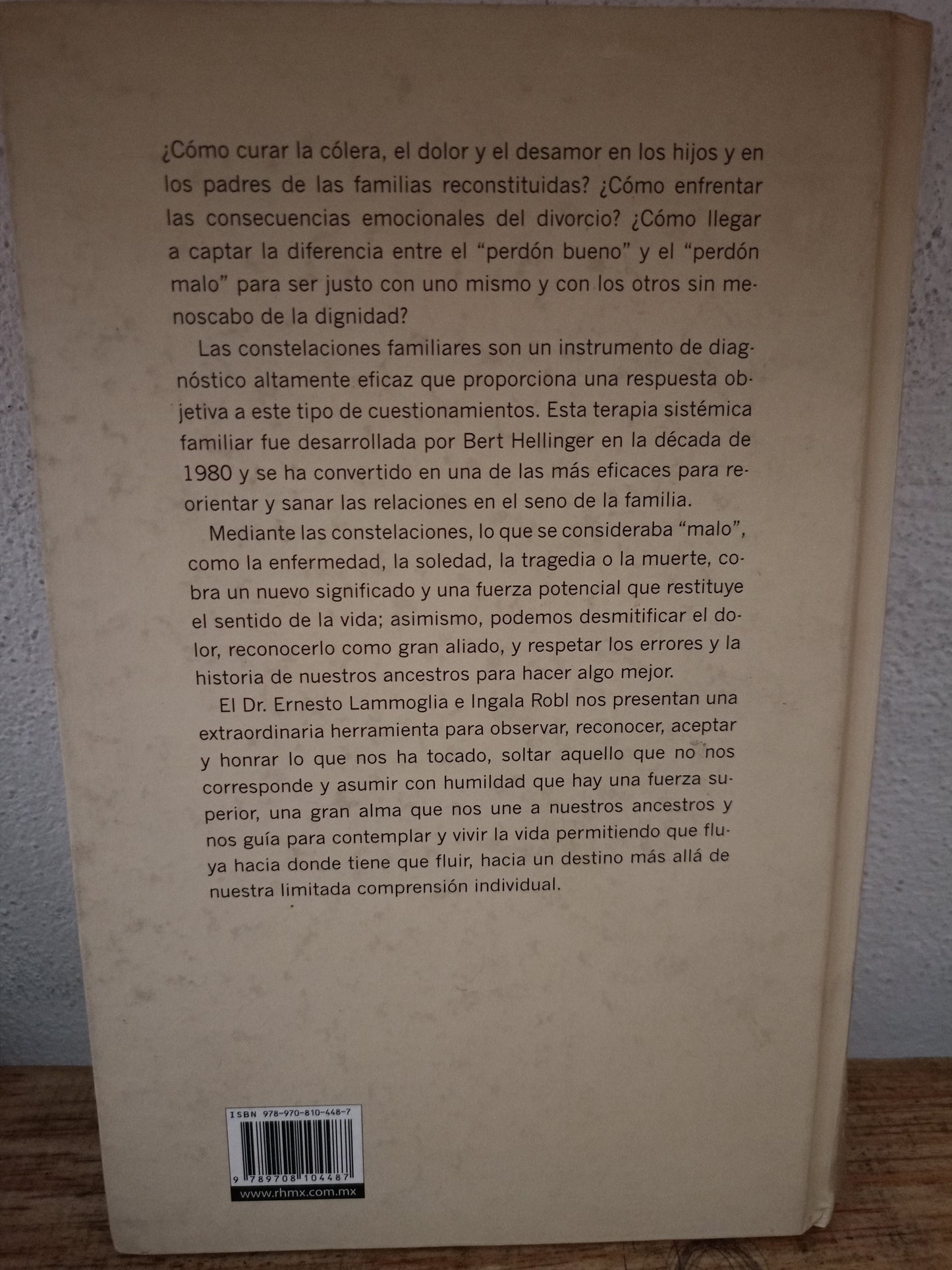 SECRETOS DE FAMILIA CONSTELACIONES FAMILIARES: NUEVAS SOLUCIONES PARA FORTALECER TU VIDA POR ERNESTO LAMMOGLIA E INGALA ROBL USADO PSICOLOGÍA LITERARIO 305