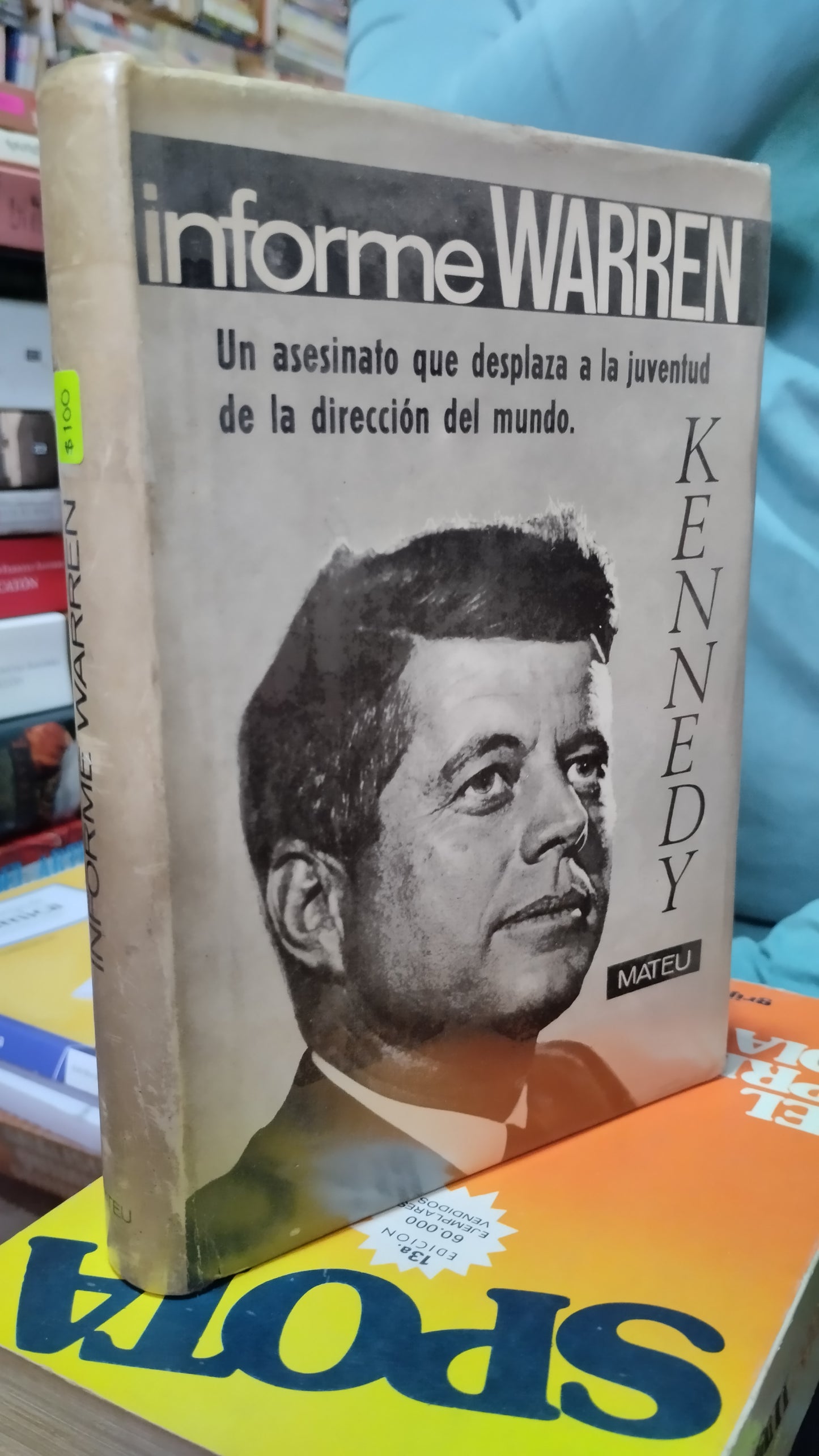 INFORME WARREN POR EDITORIAL MATEU LIBRO USADO NOVELAS ALDAMA