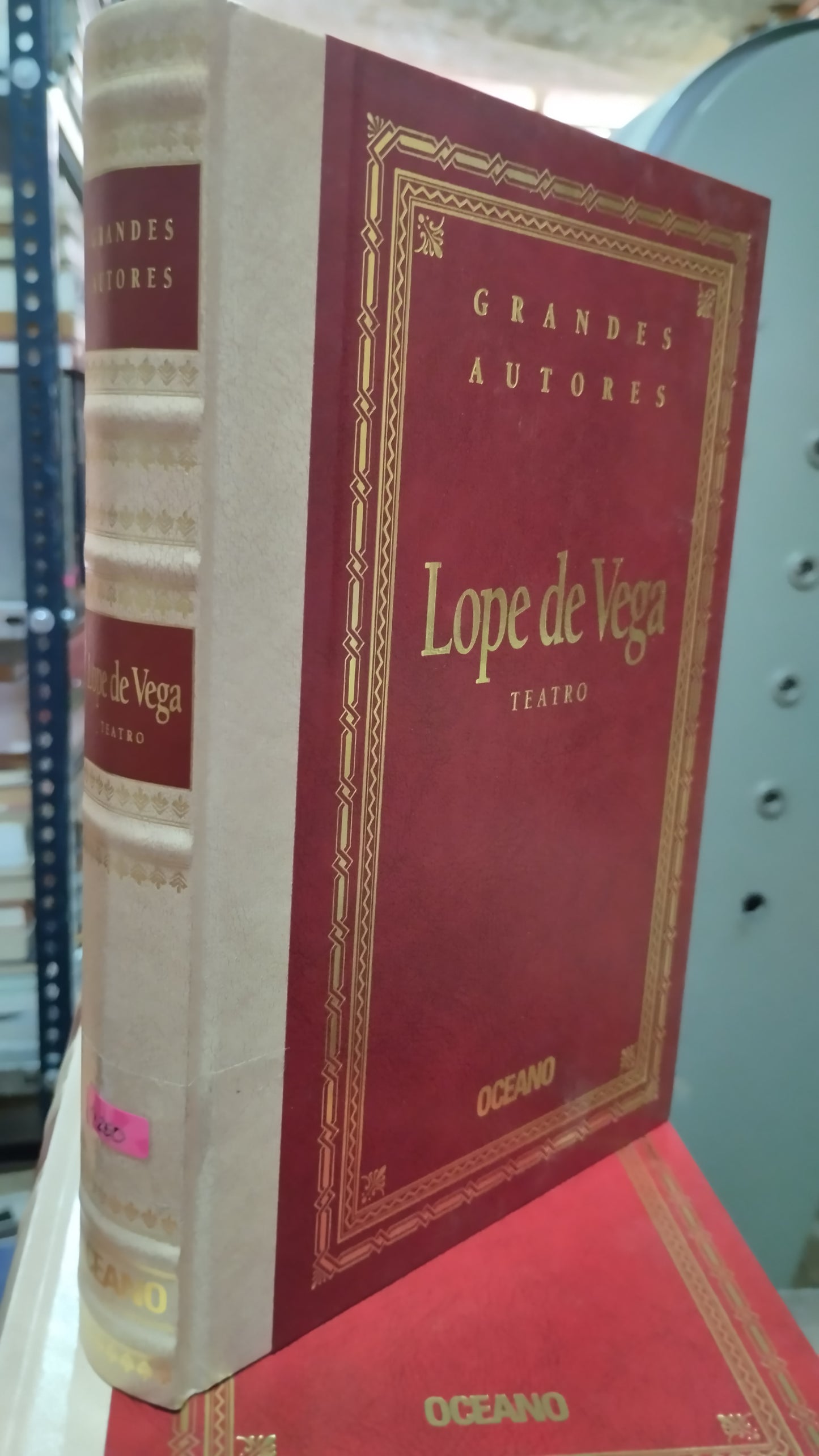 LOPE DE VEGA TEATRO POR EDITORIAL OCEANO LIBRO USADO NOVELAS ALDAMA