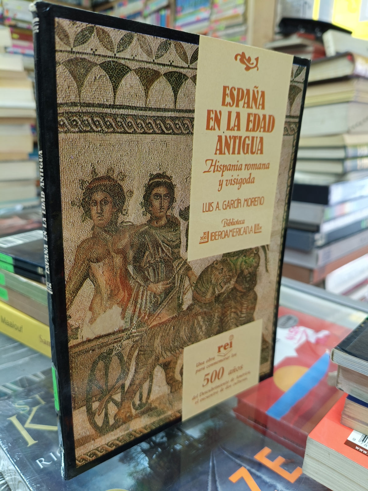 ESPAÑA EN LA EDAD ANTIGUA POR LUIS GARCIA MORENO USADO HISTORIA JUAREZ 507