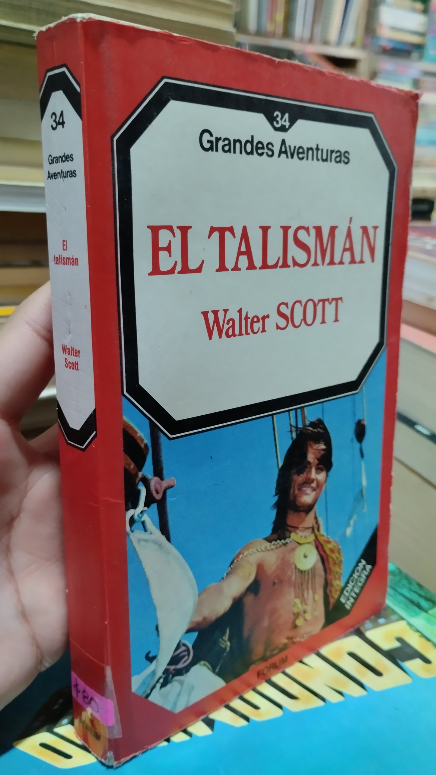 EL TALISMAN POR WALTER SCOTT LIBRO USADO NOVELAS ALDAMA