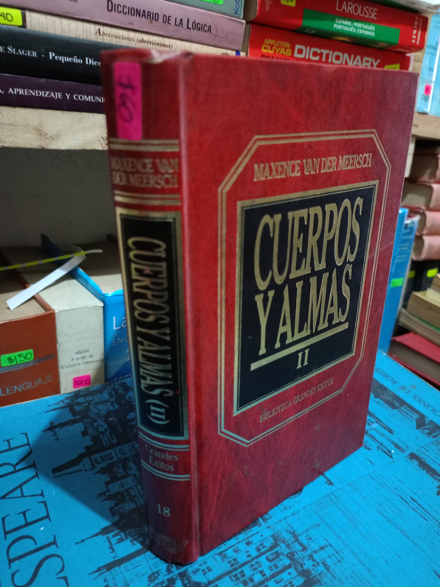 CUERPOS Y ALMAS II POR MAXENCE VAN DER MEERSCH USADO NOVELA LITERARIO 305