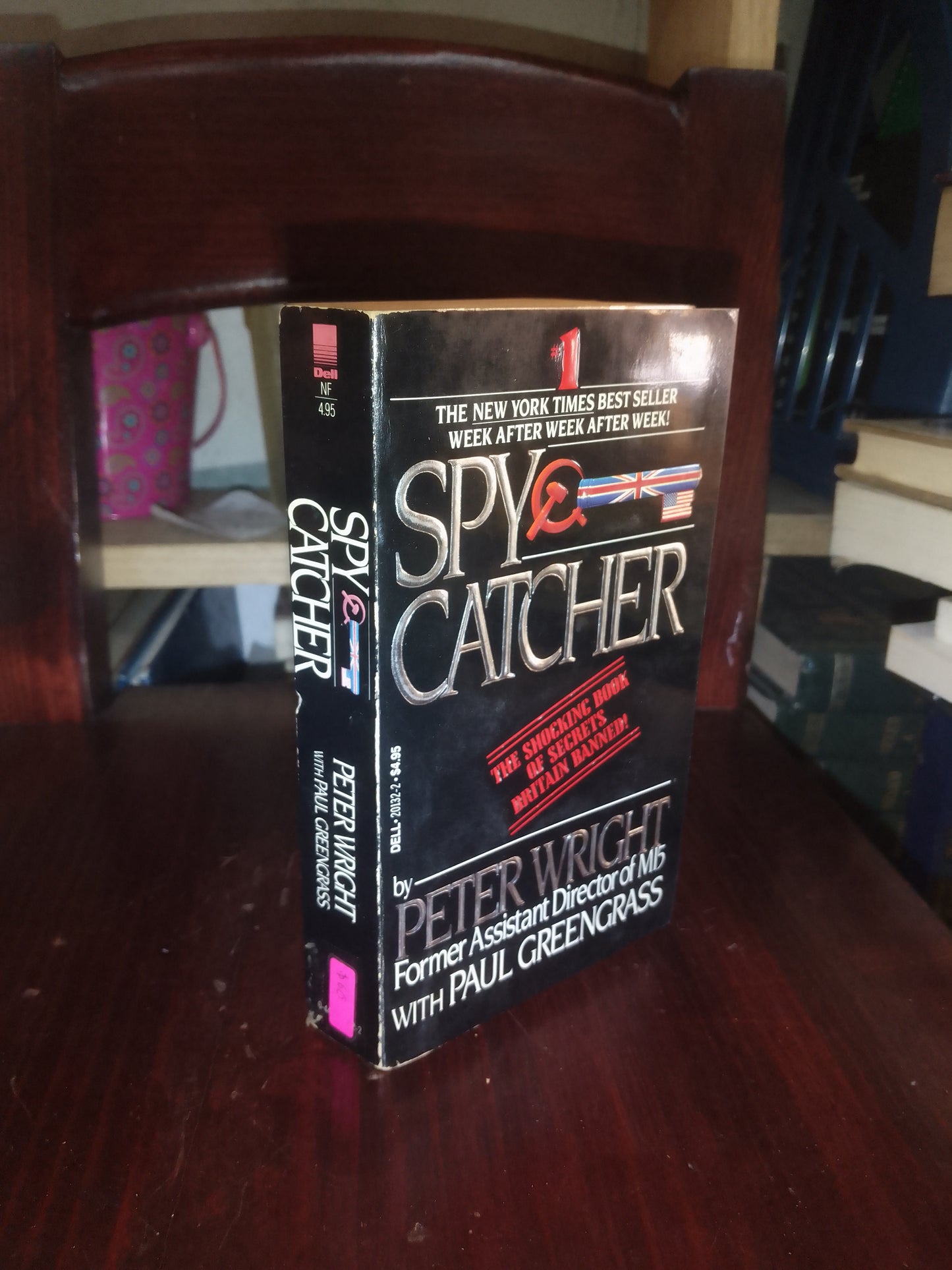 SPY CATCHER POR PETER WRIGHT USADO IDIOMAS LITERARIO 207