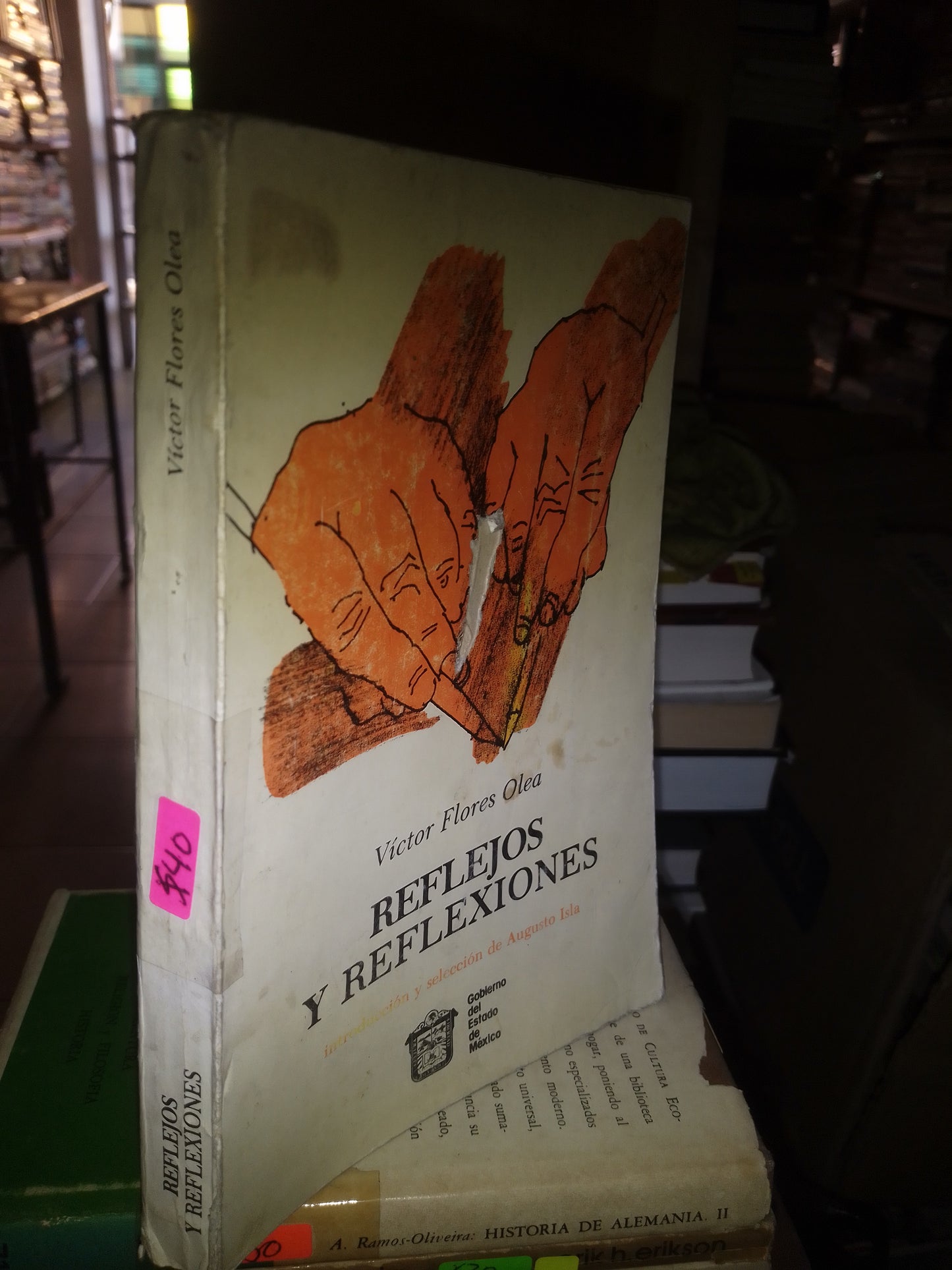 REFLEJOS Y REFLEXIONES POR VÍCTOR FLORES OLEA USADO SOCIOLOGÍA LITERARIO 207
