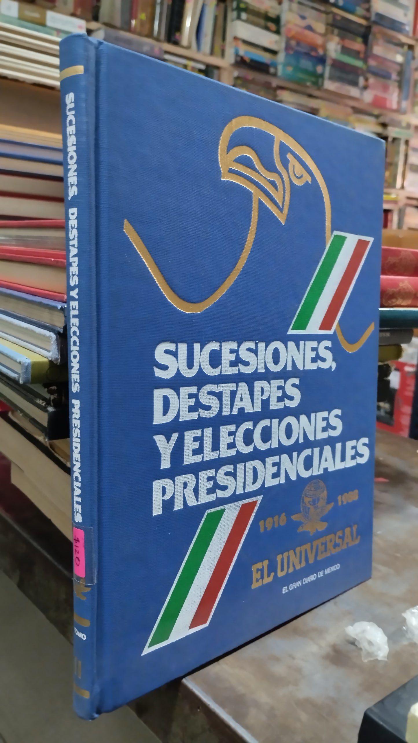 SUCESIONES DESTAPES Y ELECCIONES PRESIDENCIALES 1916 1988 LIBRO USADO HISTORIA ALDAMA