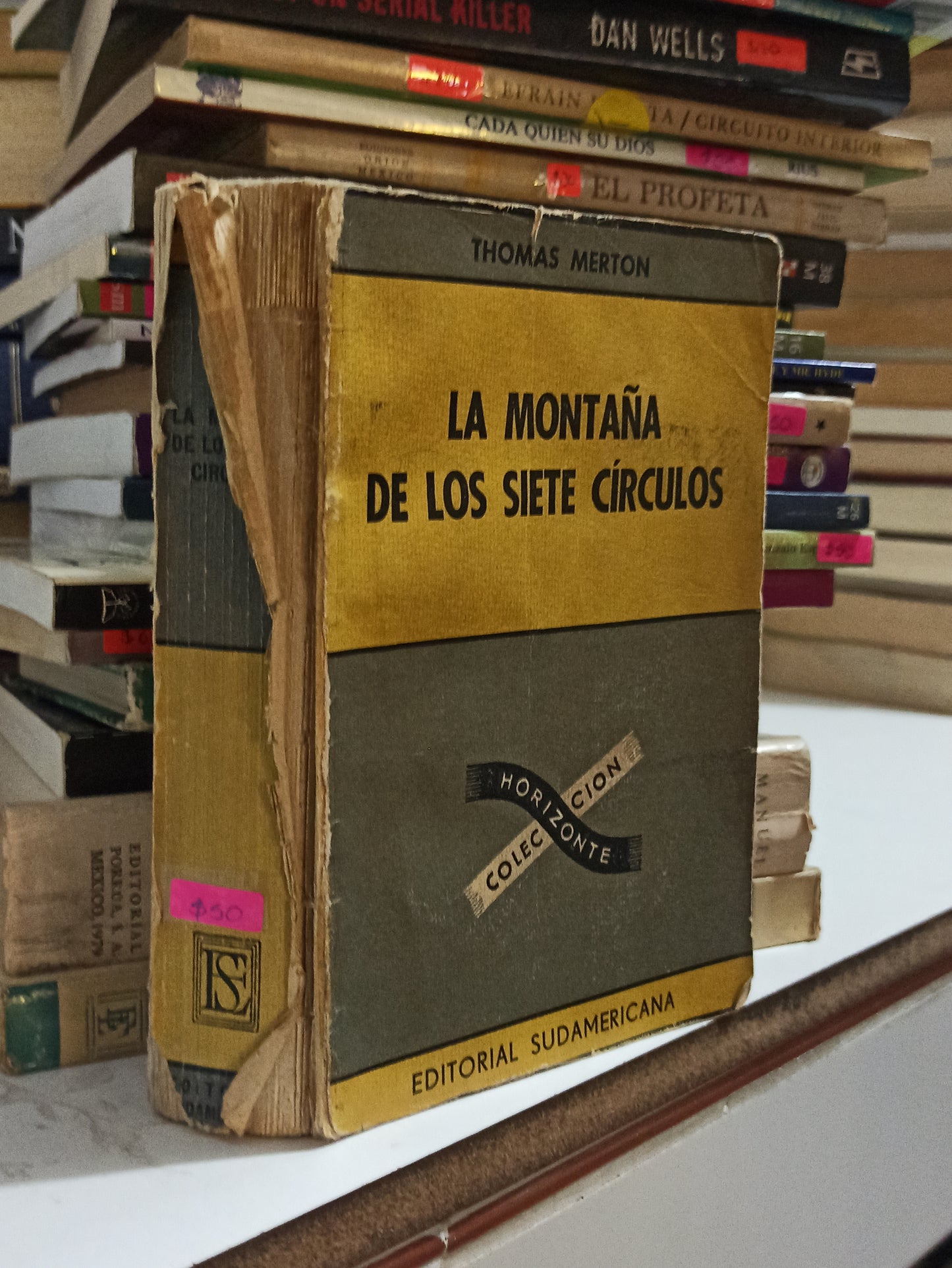 LA MONTAÑA DE LOS SIETE CIRCULOS POR THOMAS MERTON USADO NOVELAS JUÁREZ