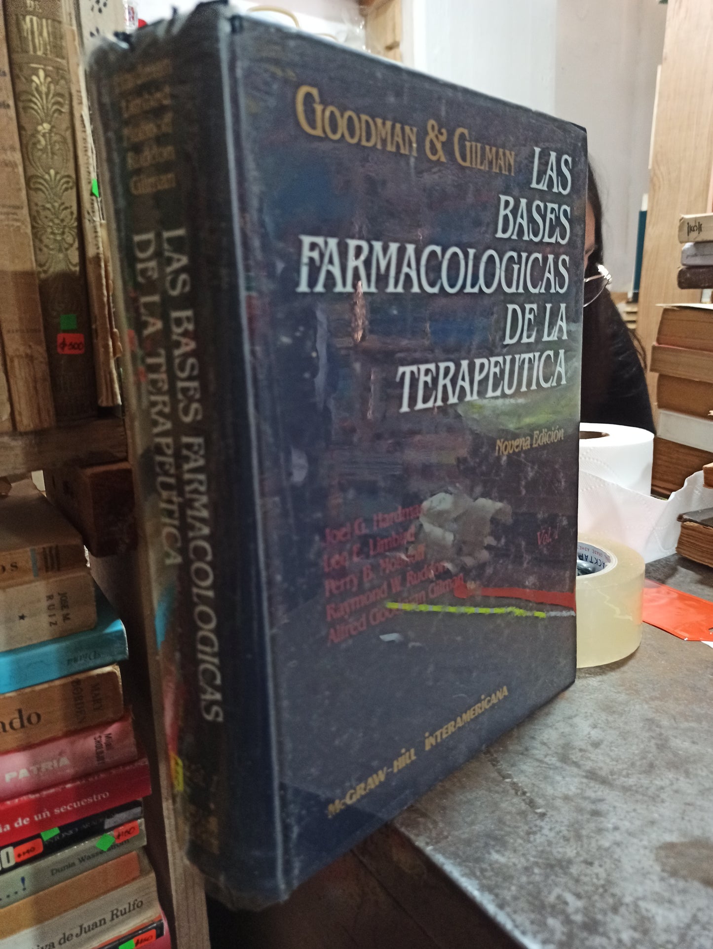 LAS BASES FARMACOLOGICAS DE LA TERAPEUTICA POR JOEL G. HARDMAN Y OTROS USADO SALUD ALDAMA