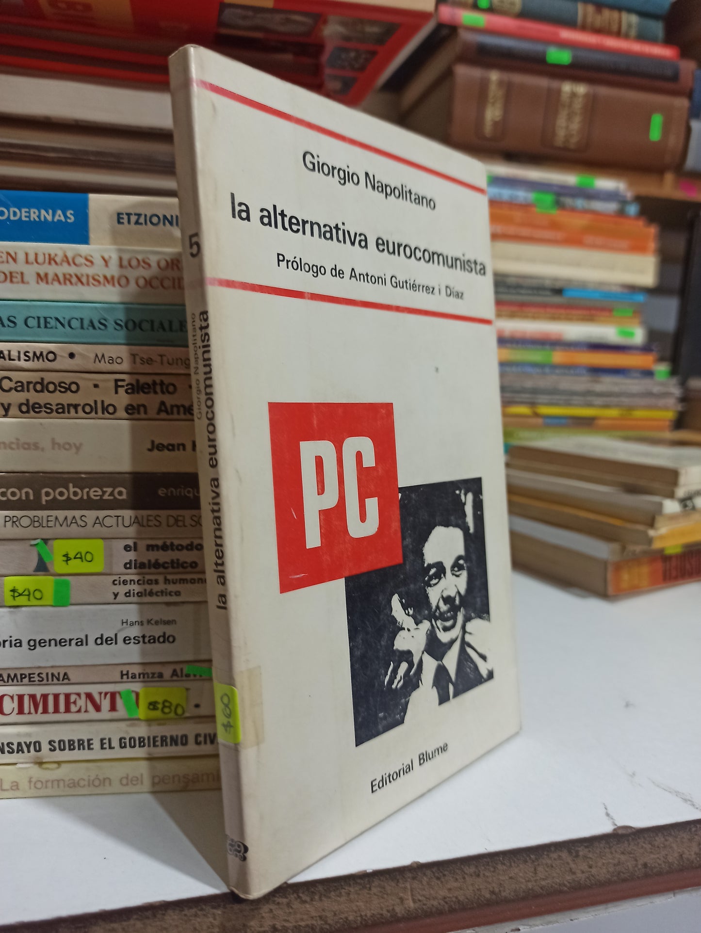 LA ALTERNATIVA EUROCOMUNISTA POR GIORGIO NAPOLITANO USADO SOCIOLOGÍA JUÁREZ