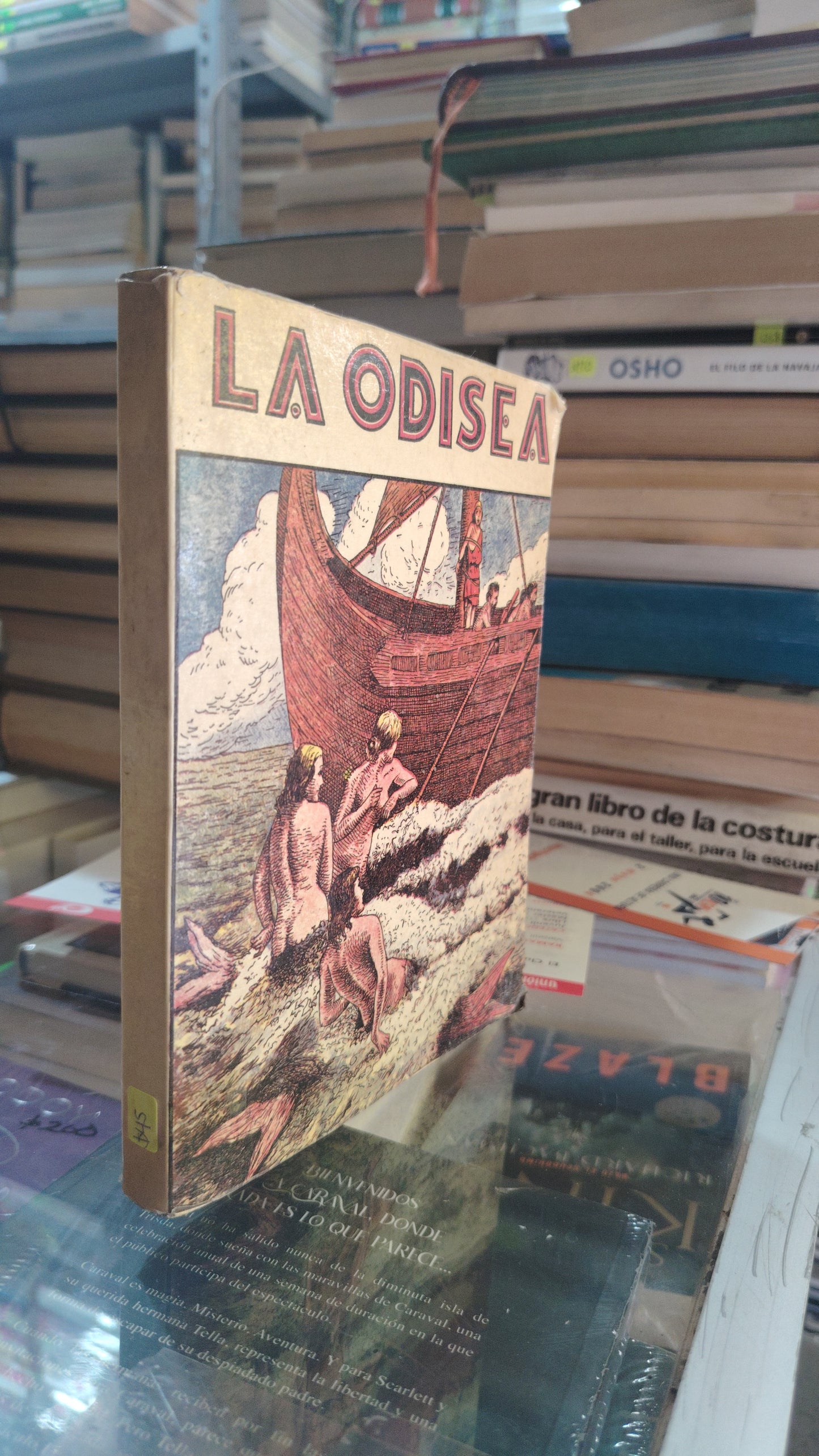 LA ODISEA POR HOMERO USADO NOVELA JUÁREZ 507