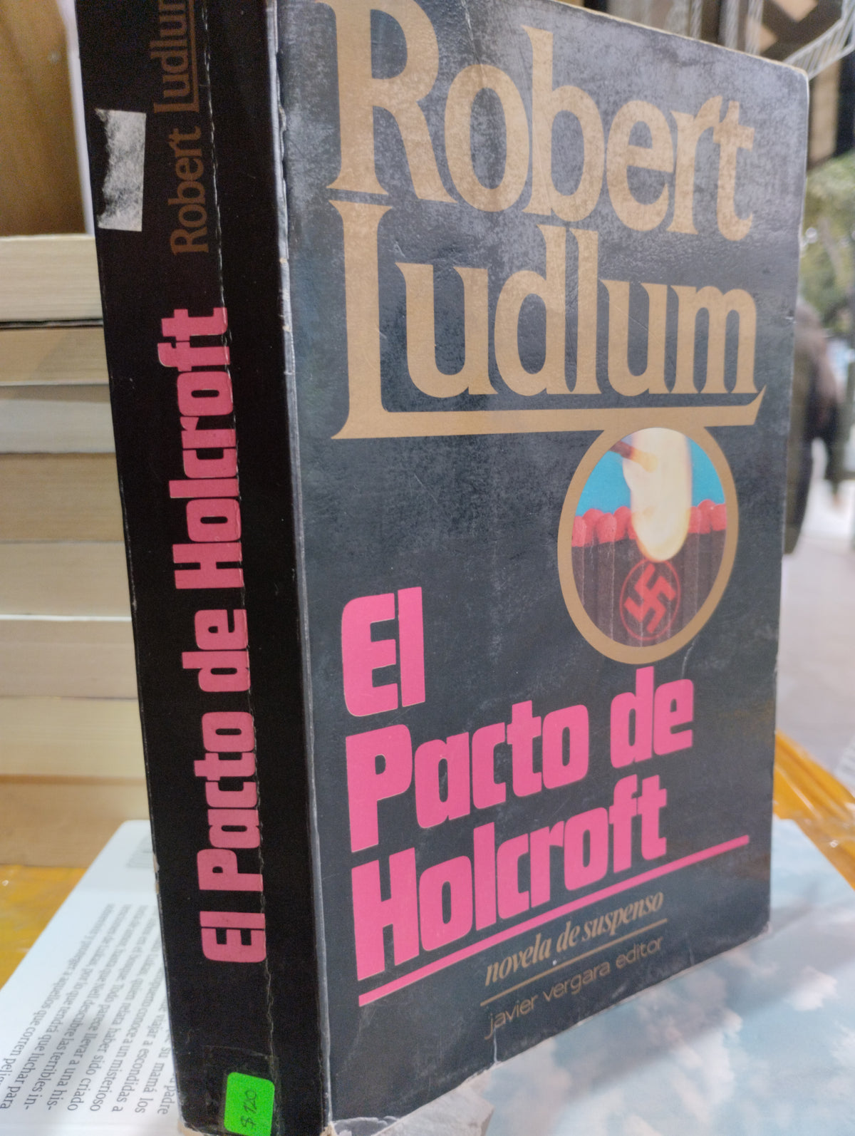 EL PACTO DE HOLCOFT ROBERT LUDLUM USADO NOVELAS JUAREZ 515