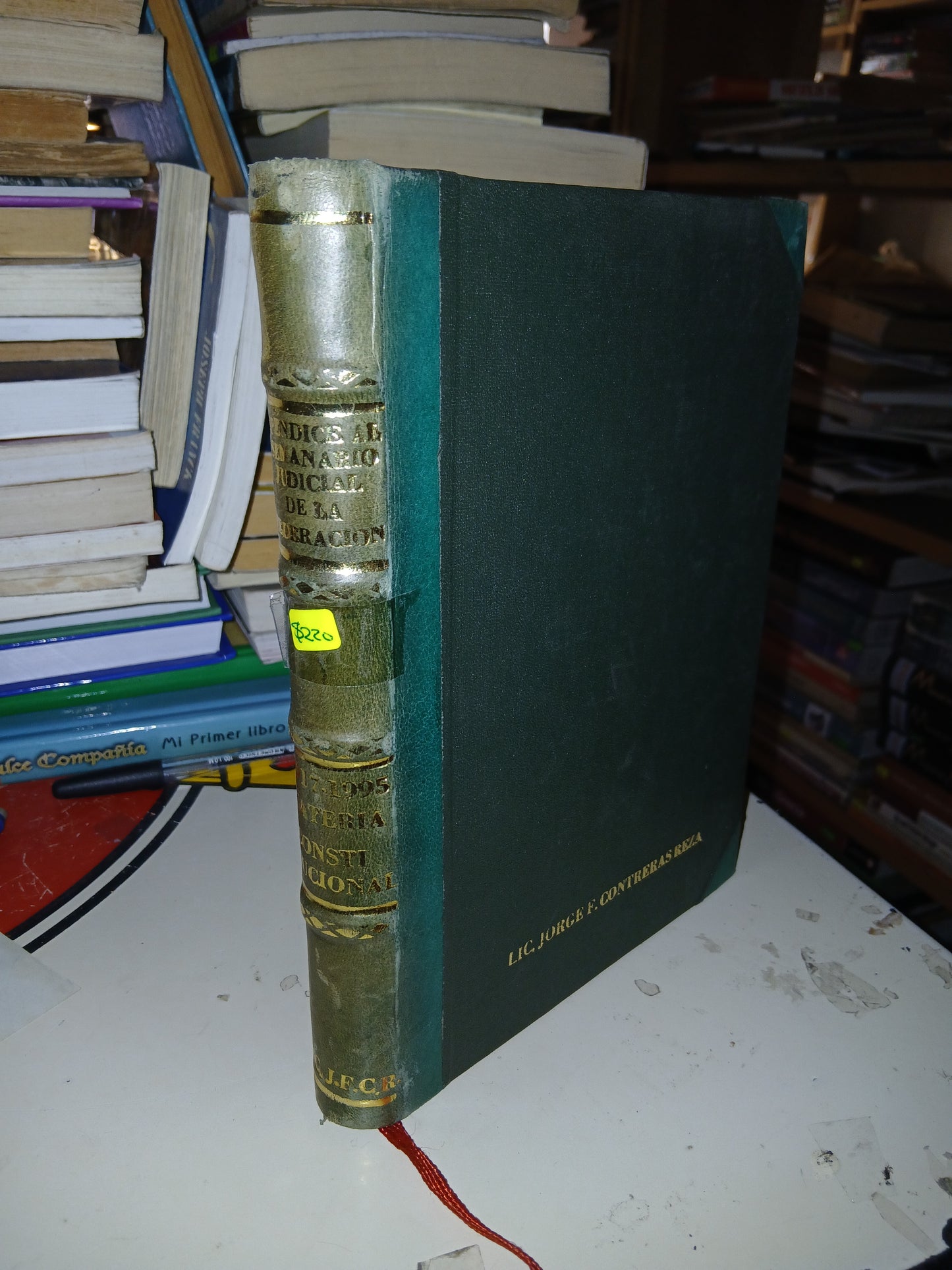APÉNDICE AL SEMANARIO JUDICIAL DE LA FEDERACIÓN 1917-1995 (TOMO I) MATERIA CONSTITUCIONAL USADO DERECHO LITERARIO 207