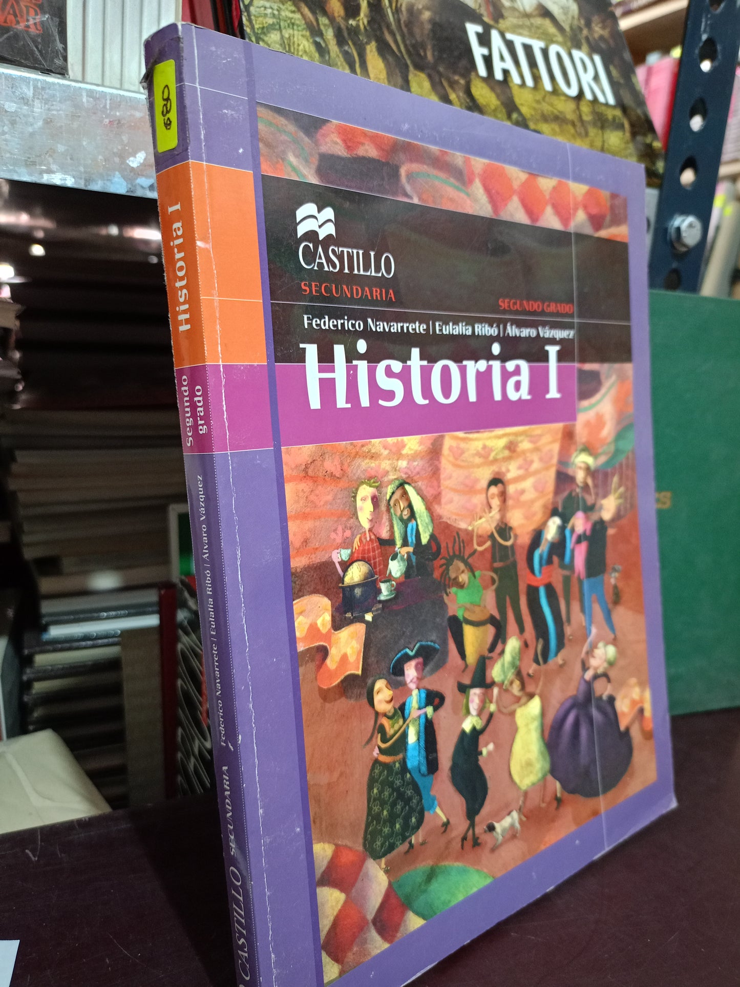 HISTORIA I FEDERICO NAVARRETE EULALIA RIBO ALVARO VAZQUEZ USADO HISTORIA LITERARIO 305