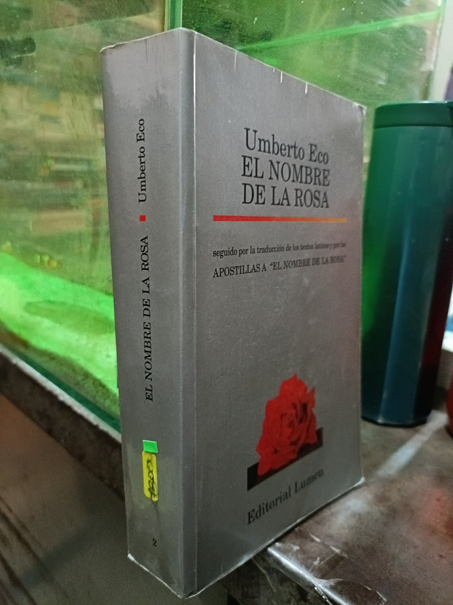 EL NOMBRE DE LA ROSA POR UMBERTO ECO USADO NOVELA ALDAMA