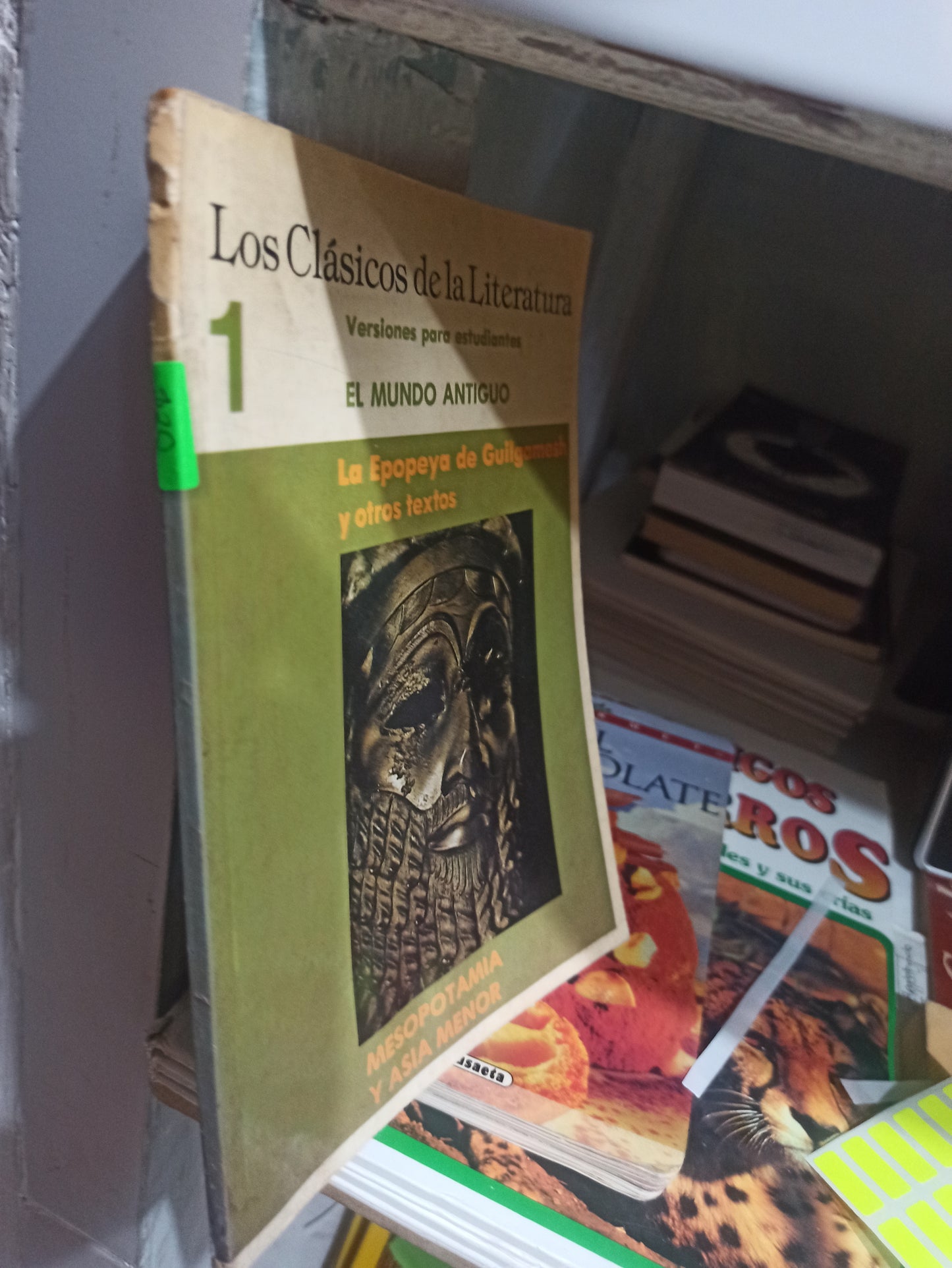 LOS CLASICOS DE LA LITERATURA LA EPOPEYA DE GUILGAMESH POR EDITORIAL FERNÁNDEZ USADO INFANTILES JUÁREZ