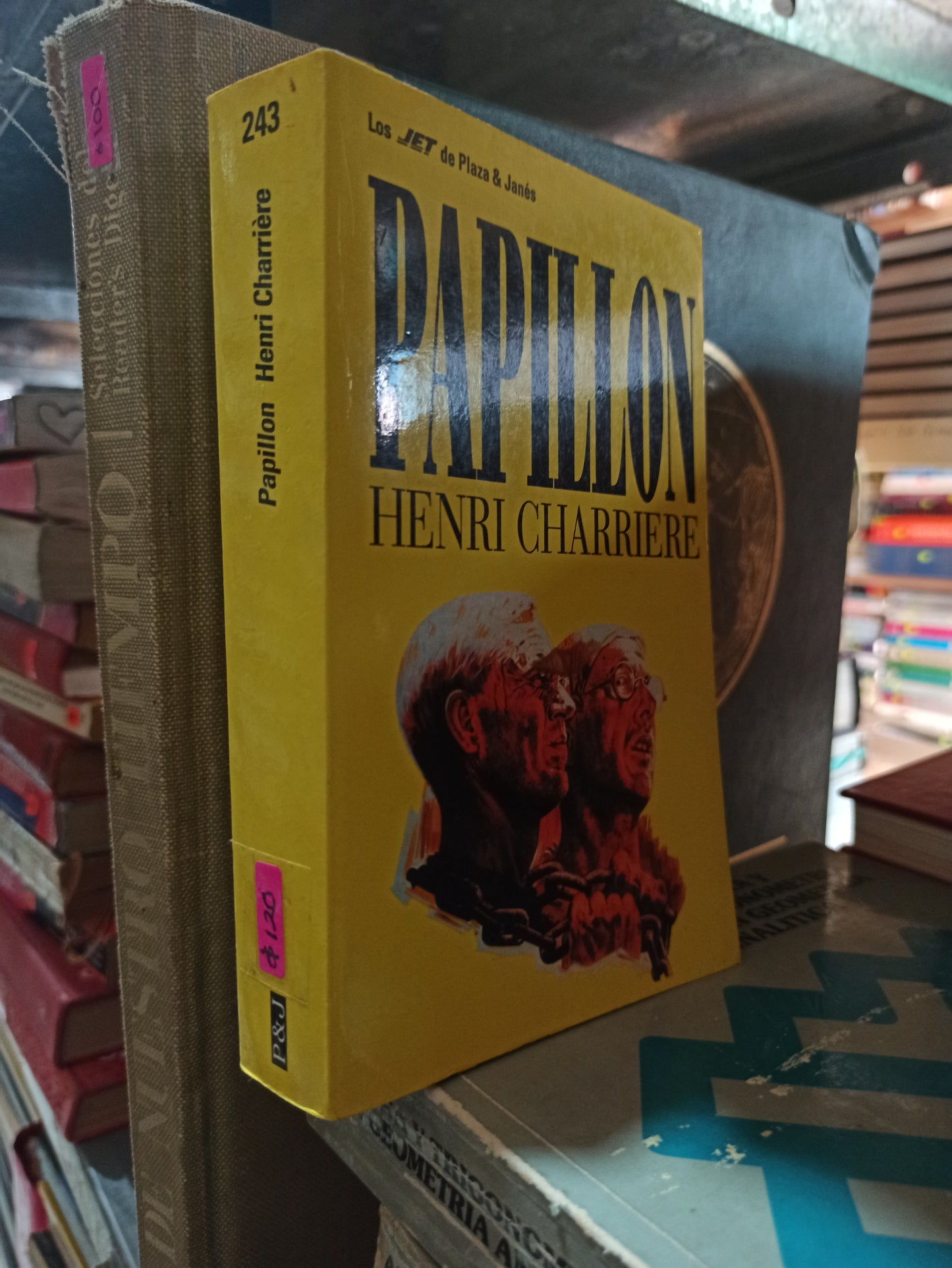 PAPILLON POR HENRI CHARRIERE USADO NOVELAS ALDAMA