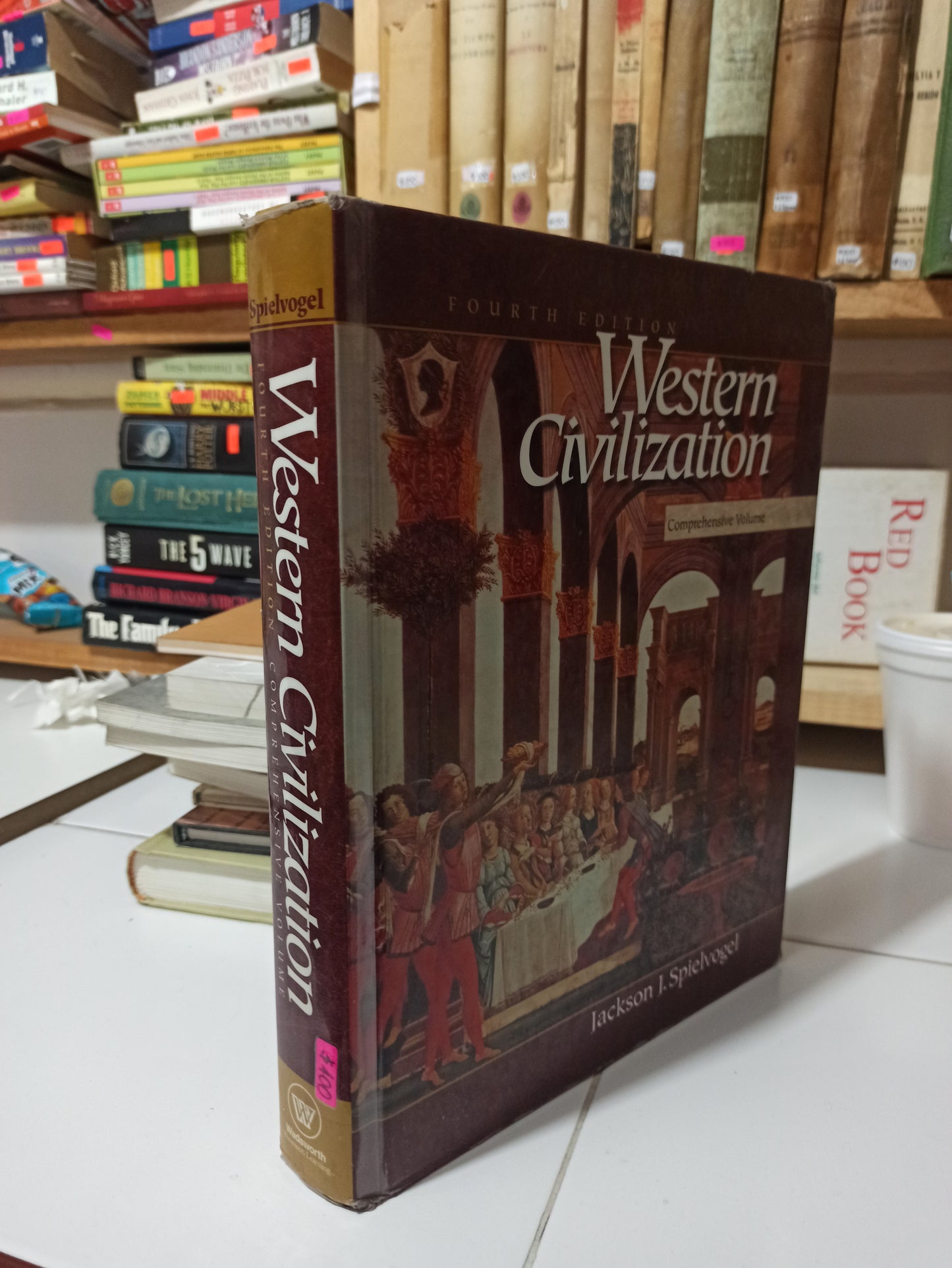 WESTERN CIVILIZATION POR JACKSON J. SPIELVOGEL USADO ARTES JUÁREZ