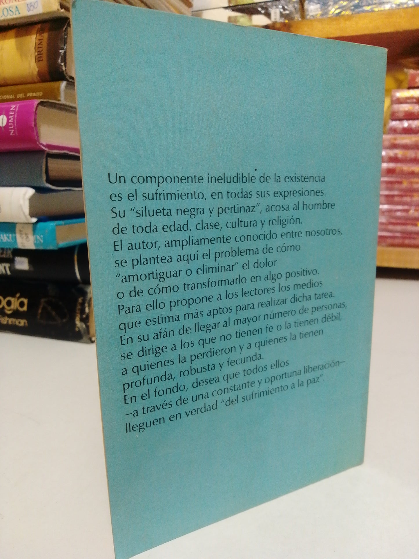 DEL SUFRIMIENTO A LA PAZ POR IGNACIO LARRAÑAGA USADO SUP.PERSONAL JUAREZ