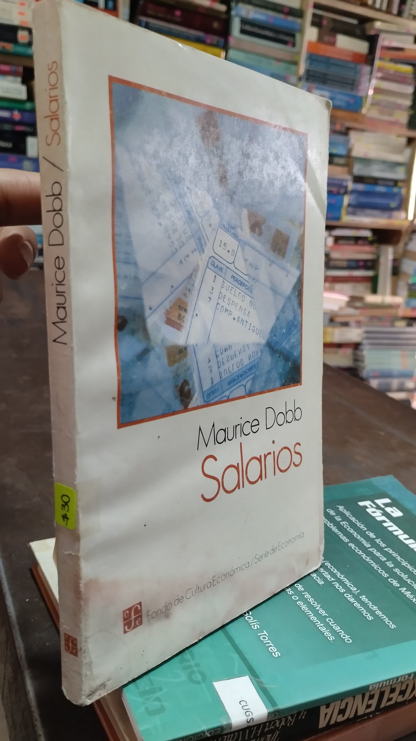 SALARIOS POR MAURICE DOBB LIBRO USADO ADMINISTRACION ALDAMA