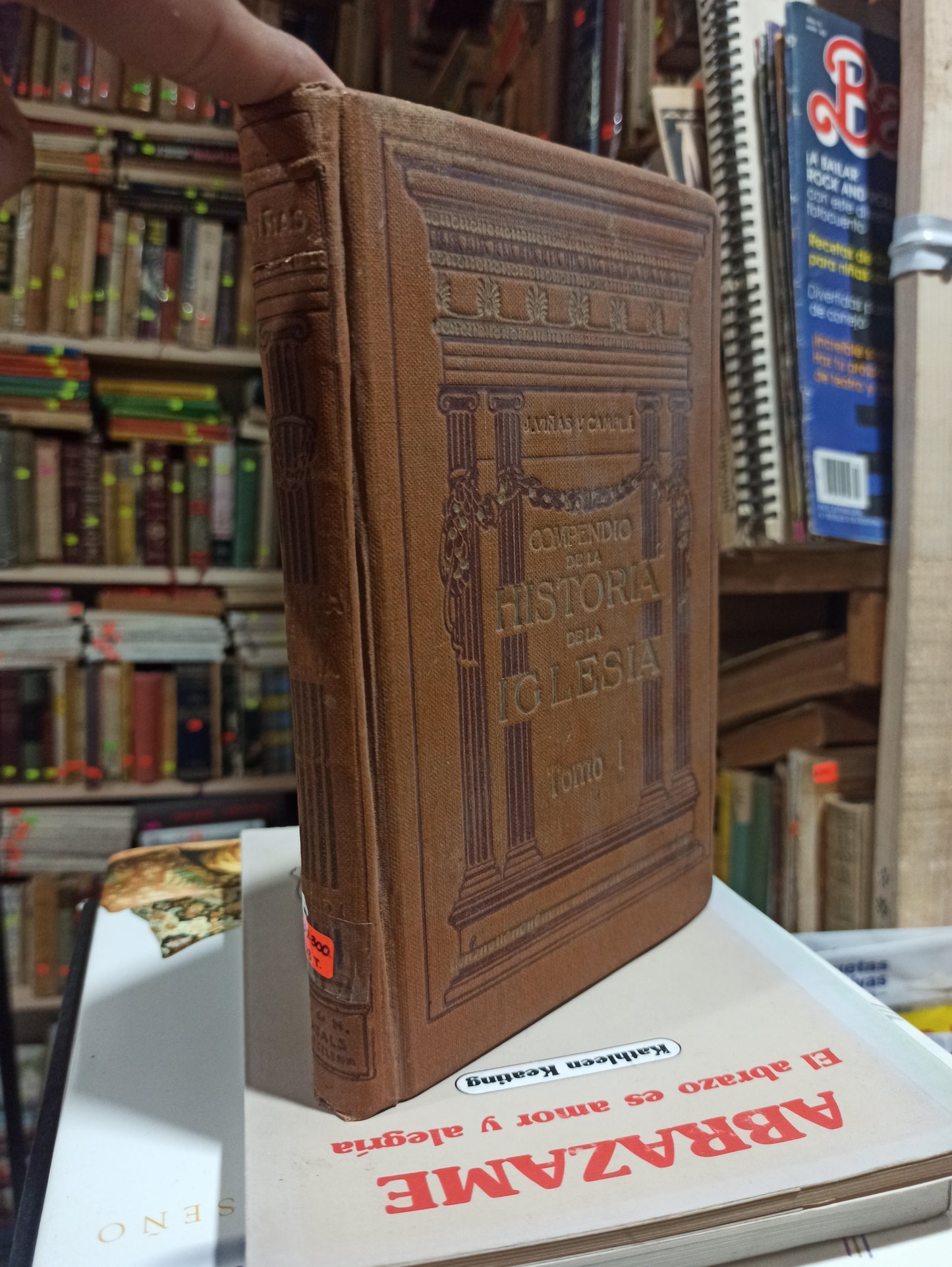 COMPENDIO DE LA HISTORIA DE LA IGLESIA POR JOSÉ VIÑAS CAMPLA 3 TOMOS POR $2300 USADO ANTIGUOS ALDAMA