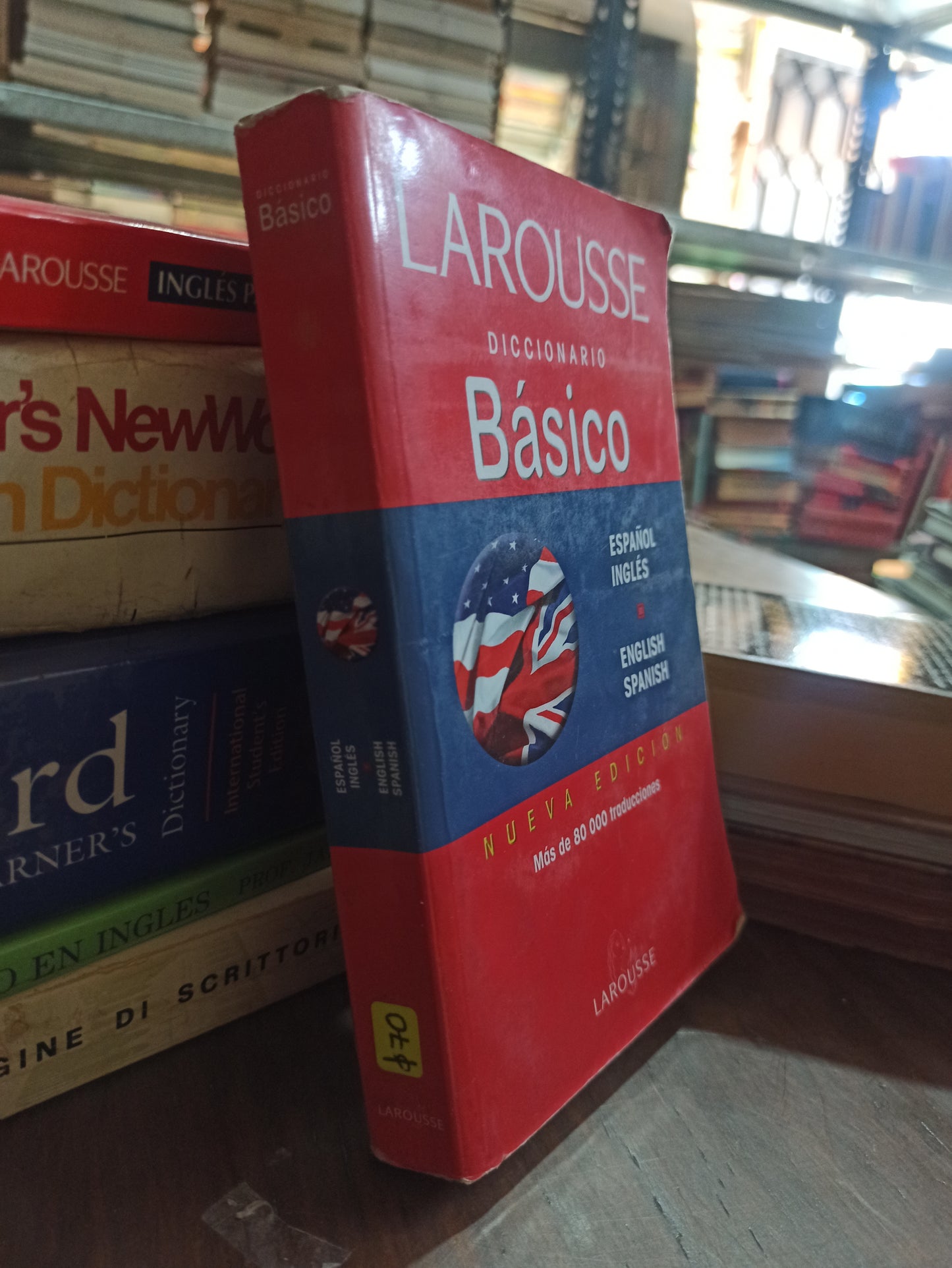 DICCIONARIO BÁSICO ESPAÑOL INGLÉS POR EDITORIAL LAROUSSE USADO IDIOMAS ALDAMA