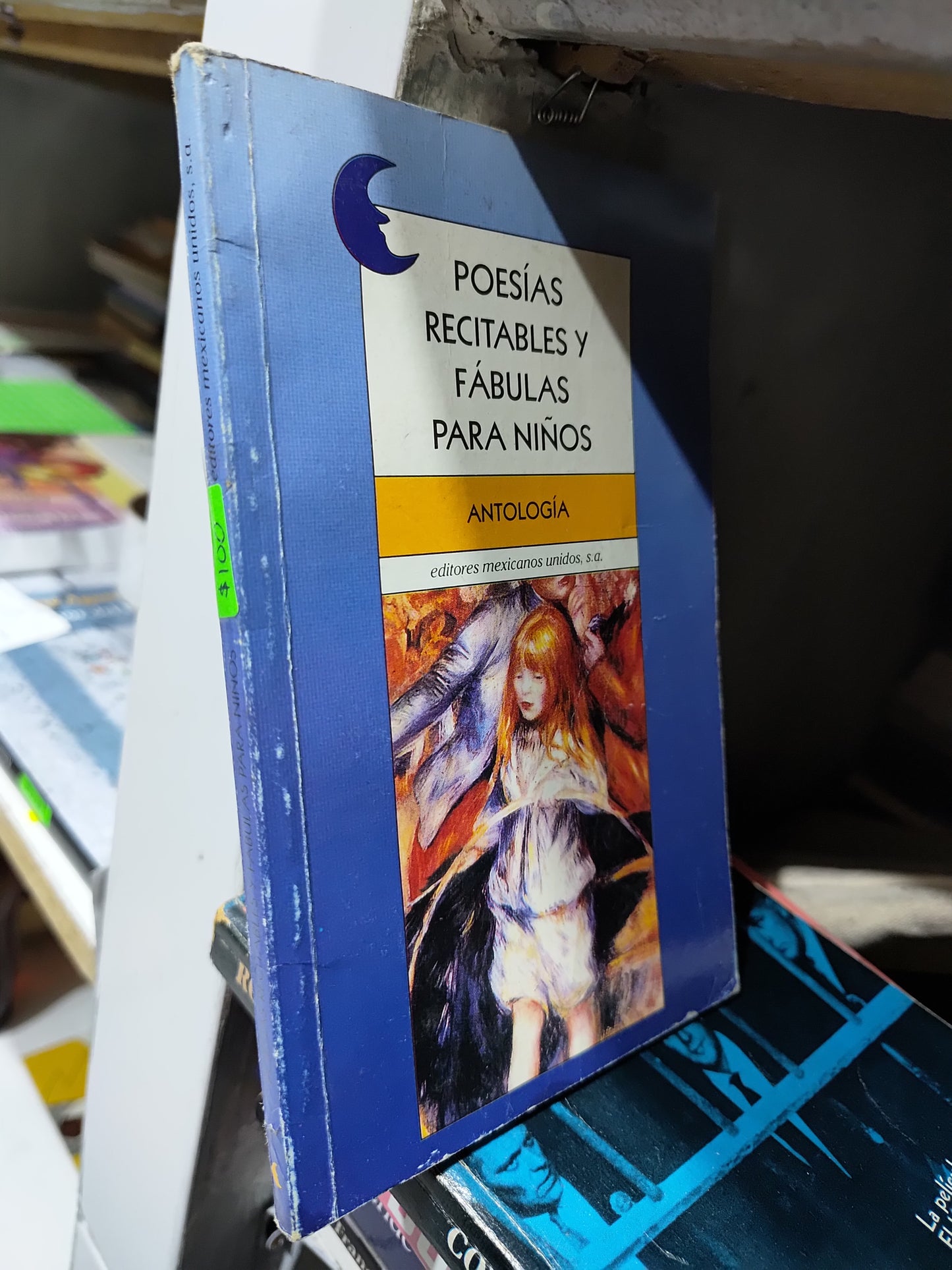 POESIAS RECITABLES Y FABULAS PARA NIÑOS POR EDITORIAL MEXICANOS UNIDOS USADO INFANTILES JUAREZ