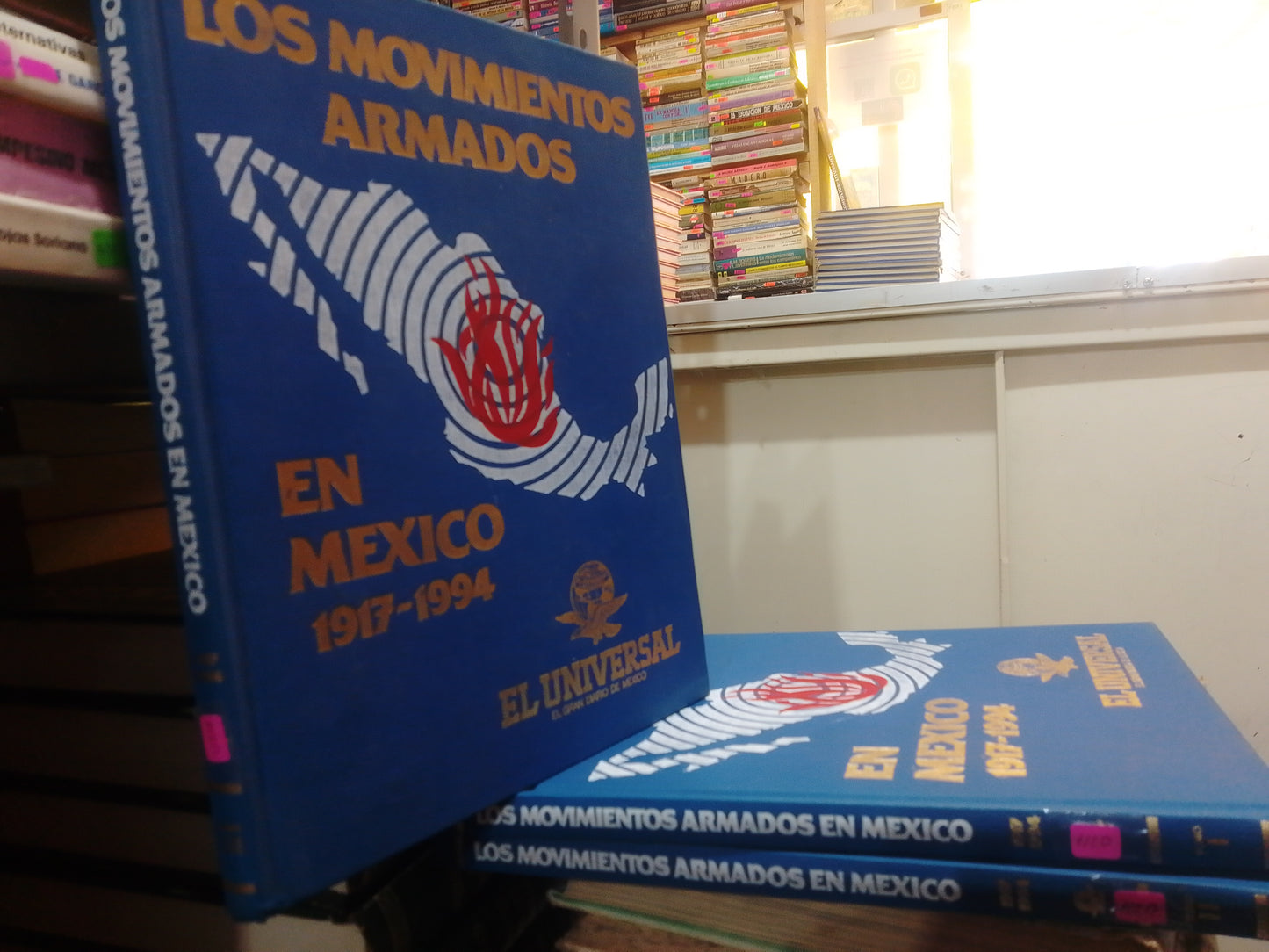 LOS MOVIMIENTOS ARMADOS EN MEXICO 3 TOMOS USADO HISTORIA JUAREZ