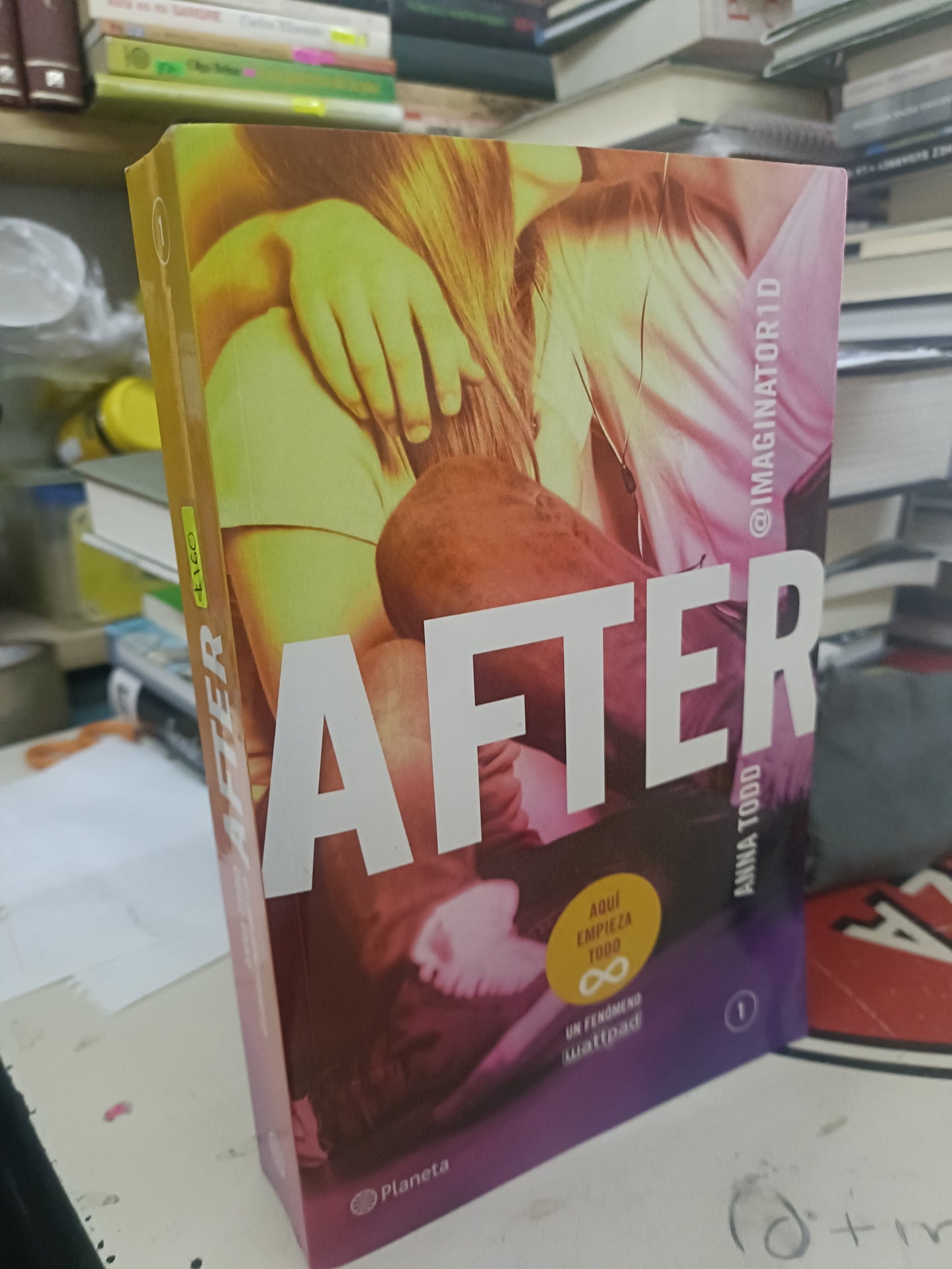 AFTER POR ANNA TODD USADO NOVELA LITERARIO 207