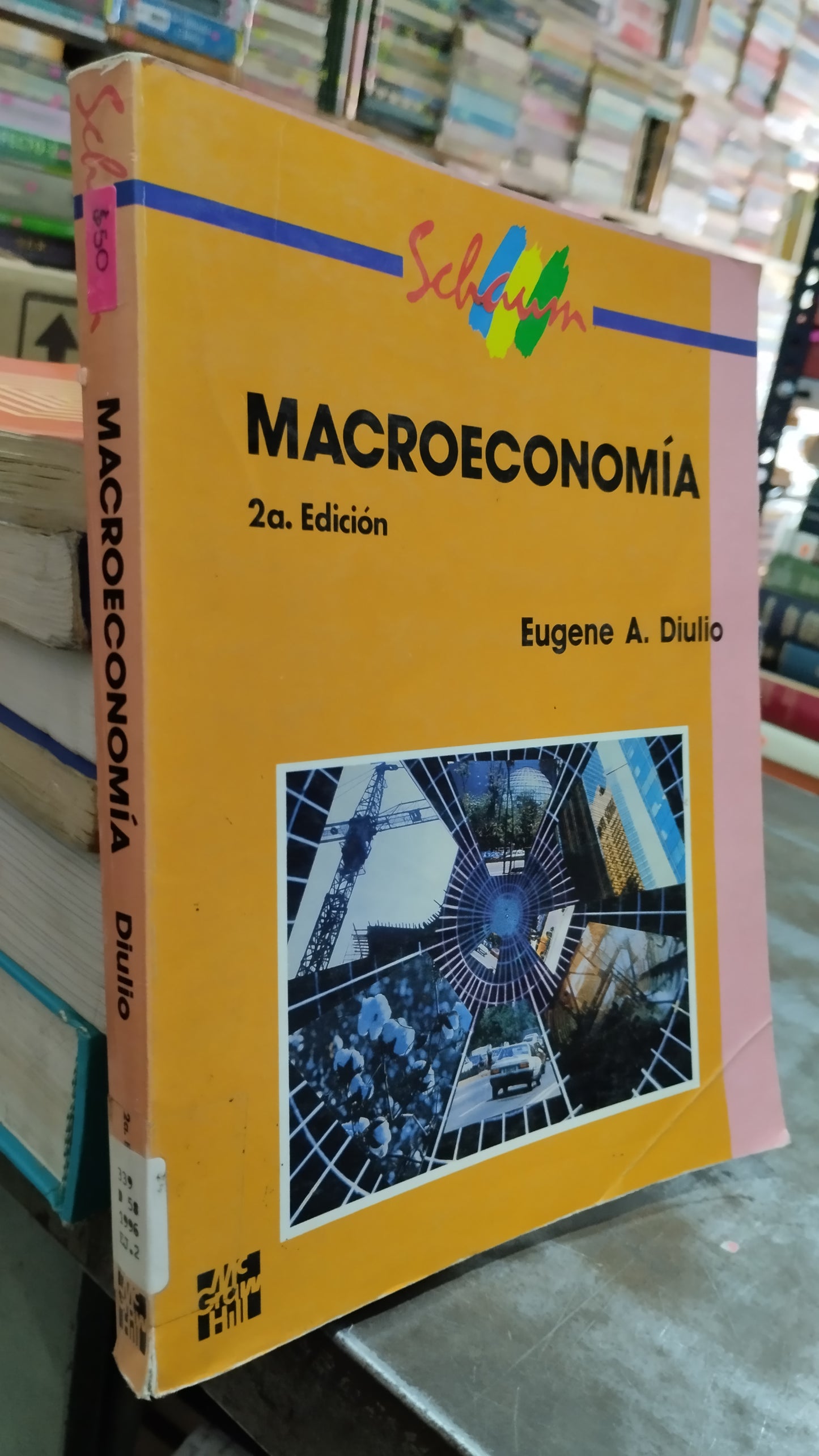 MACROECONOMIA POR EUGENE A DIULIO LIBRO USADO ADMINISTRACION ALDAMA