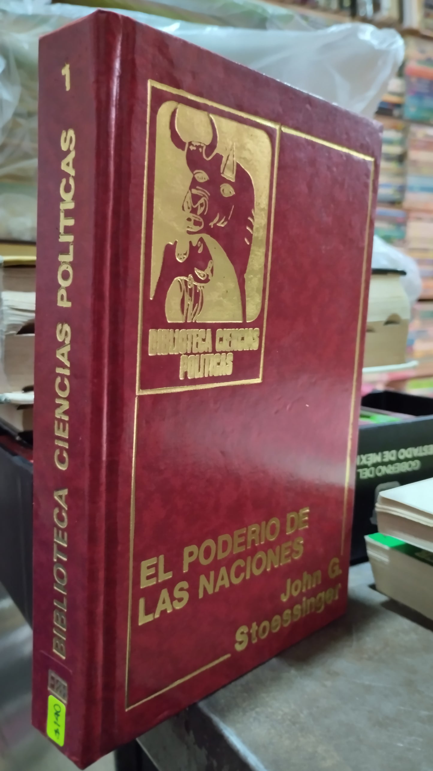 BIBLIOTECA DE CIENCIAS POLITICAS 1 POR JOHN G STOESSINGER LIBRO USADO POLITICA ALDAMA