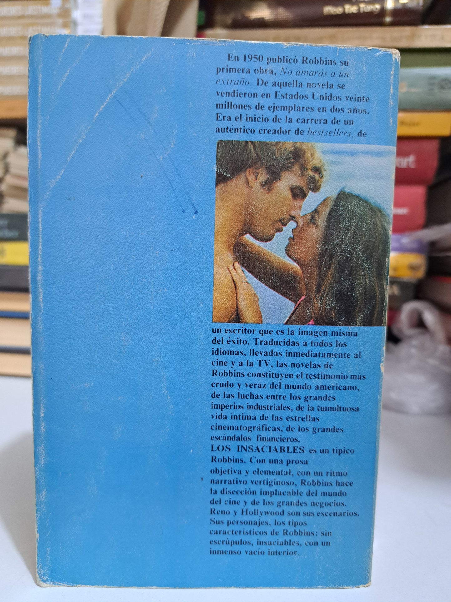 LOS INSACIABLES HAROLD ROBBINS USADO NOVELA JUÁREZ