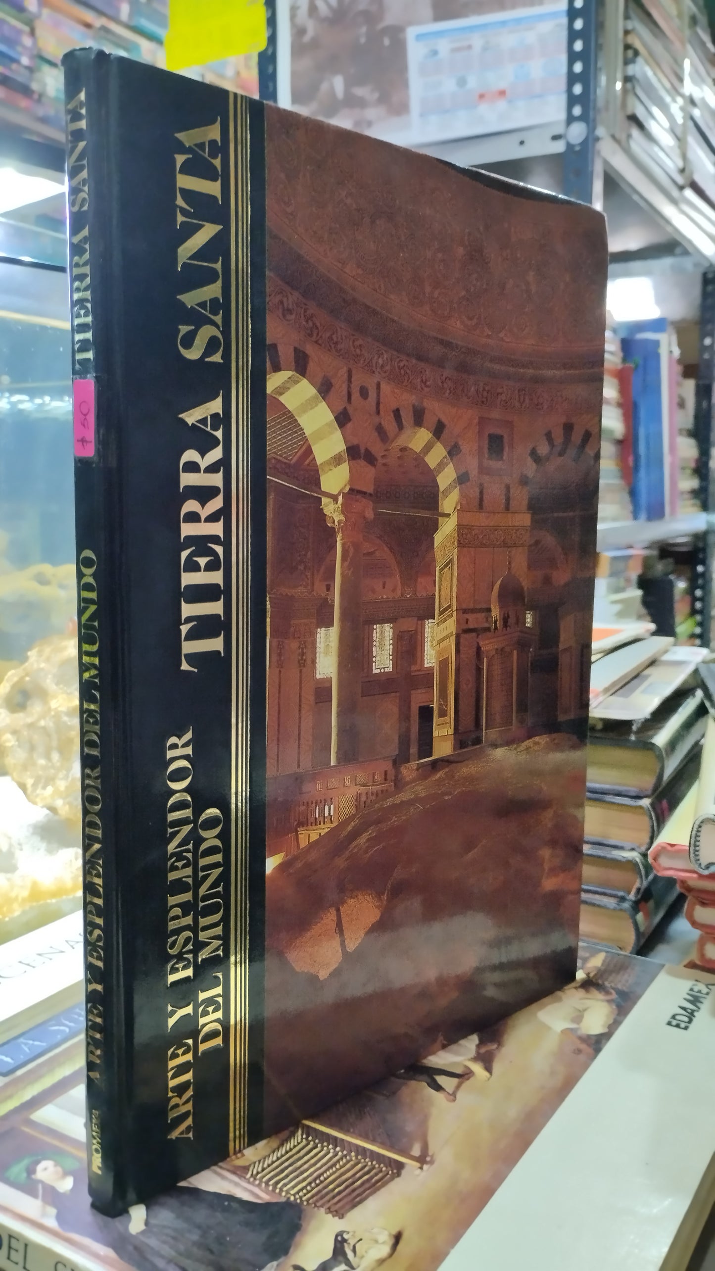 ARTE Y ESPLENDOR DEL MUNDO TIERRA SANTA LIBRO USADO ARTE ALDAMA