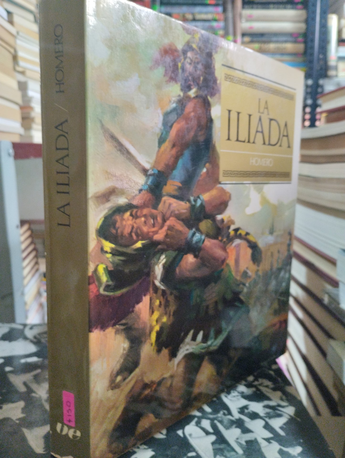 LA ILIADA POR HOMERO USADO NOVELAS ALDAMA