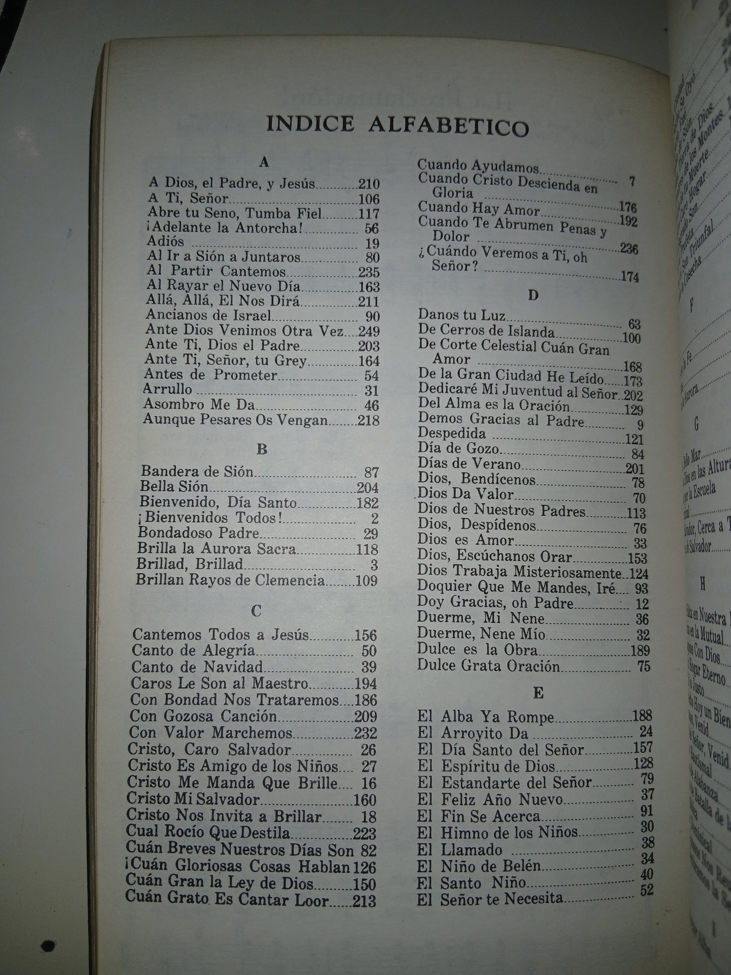 HIMNOS DE SION POR LA CORPORACIÓN DEL PRESIDENTE DE LA IGLESIA DE JESUCRISTO DE LOS SANTOS DE LOS ÚLTIMOS DÍAS USADO RELIGIÓN LITERARIO 207