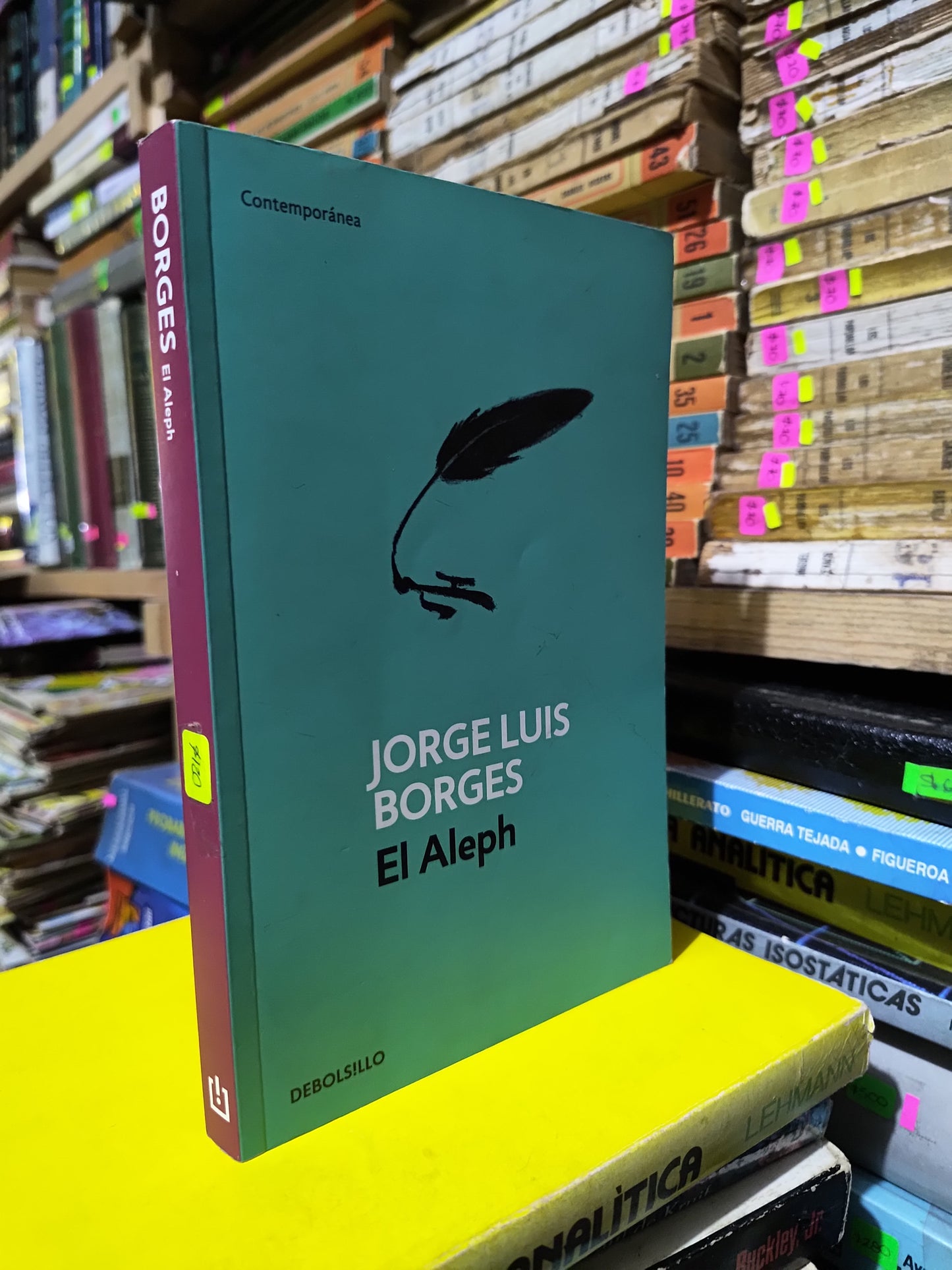 EL ALEPH POR JORGE LUIS BORGES USADO NOVELAS JUAREZ 507