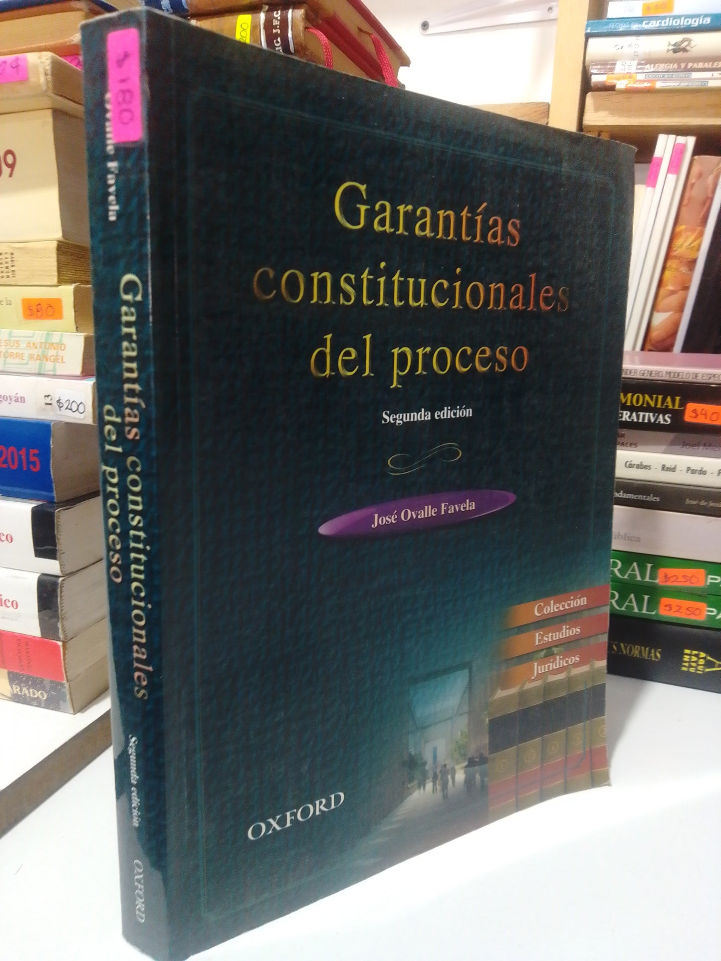 GARANTIAS CONSTITUCIONALES DEL PROCESO POR JOSE OVALLE FAVELA USADO DERECHO JUAREZ