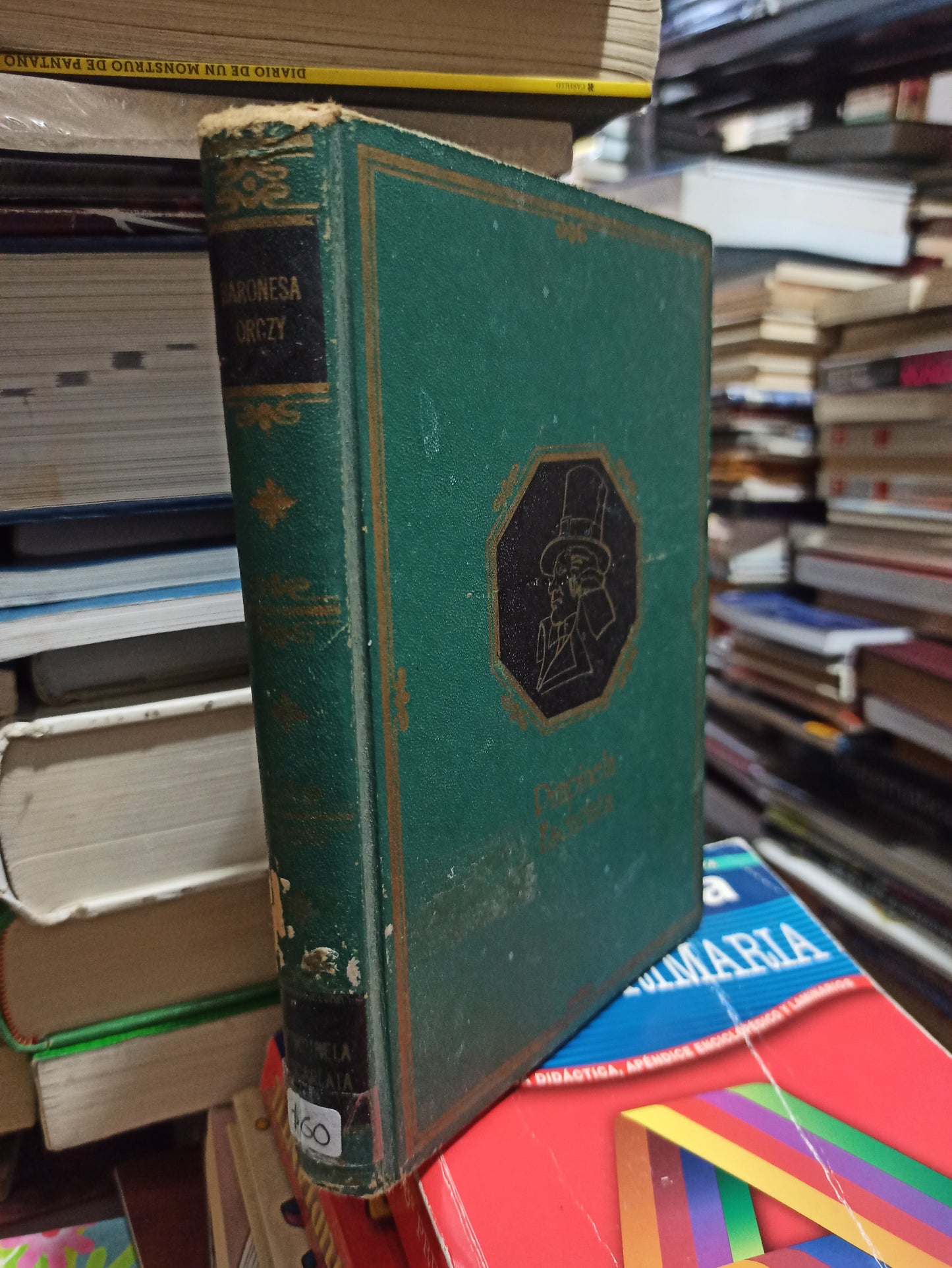 PIMPINELA ESCARLATA POR BARONESA ORCZY USADO NOVELAS JUÁREZ