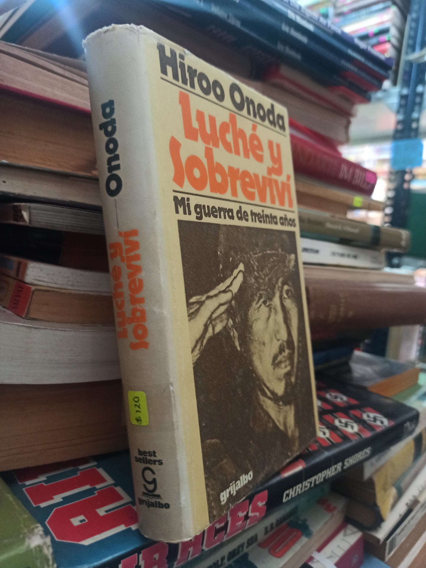 LUCHÉ Y SOBREVIVÍ POR HIROO ONODA USADO NOVELAS ALDAMA