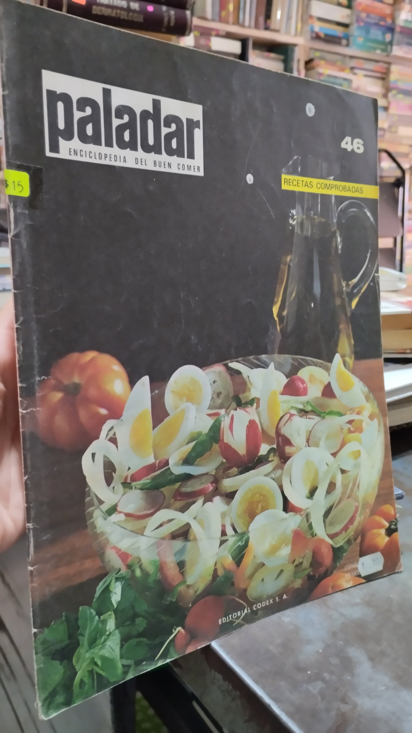 PALADAR RECETAS COMPROBADAS 46 LIBRO USADO COCINA ALDAMA