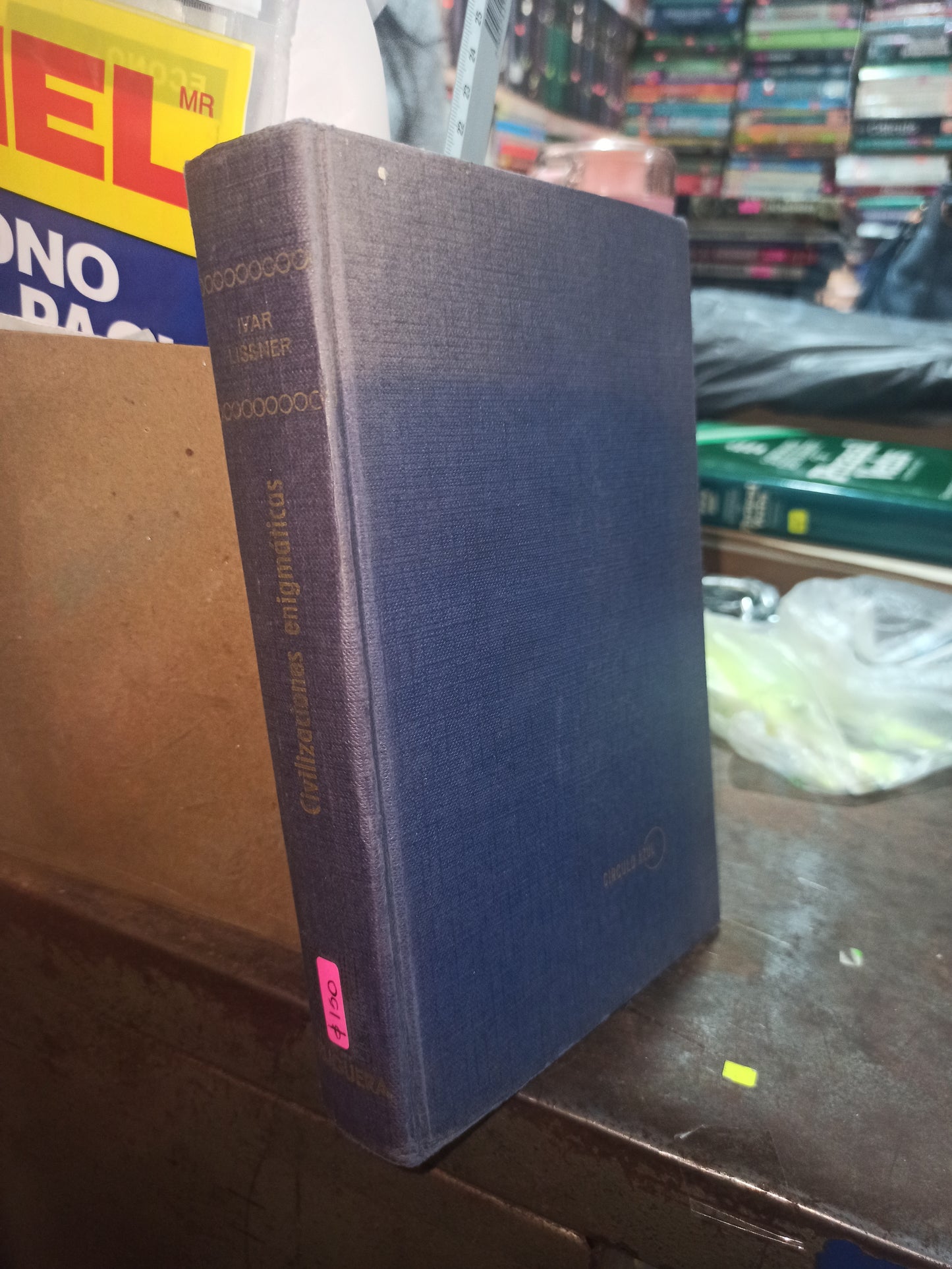 CIRCULO AZUL POR IVAR LISSNER USADO HISTORIA ALDAMA
