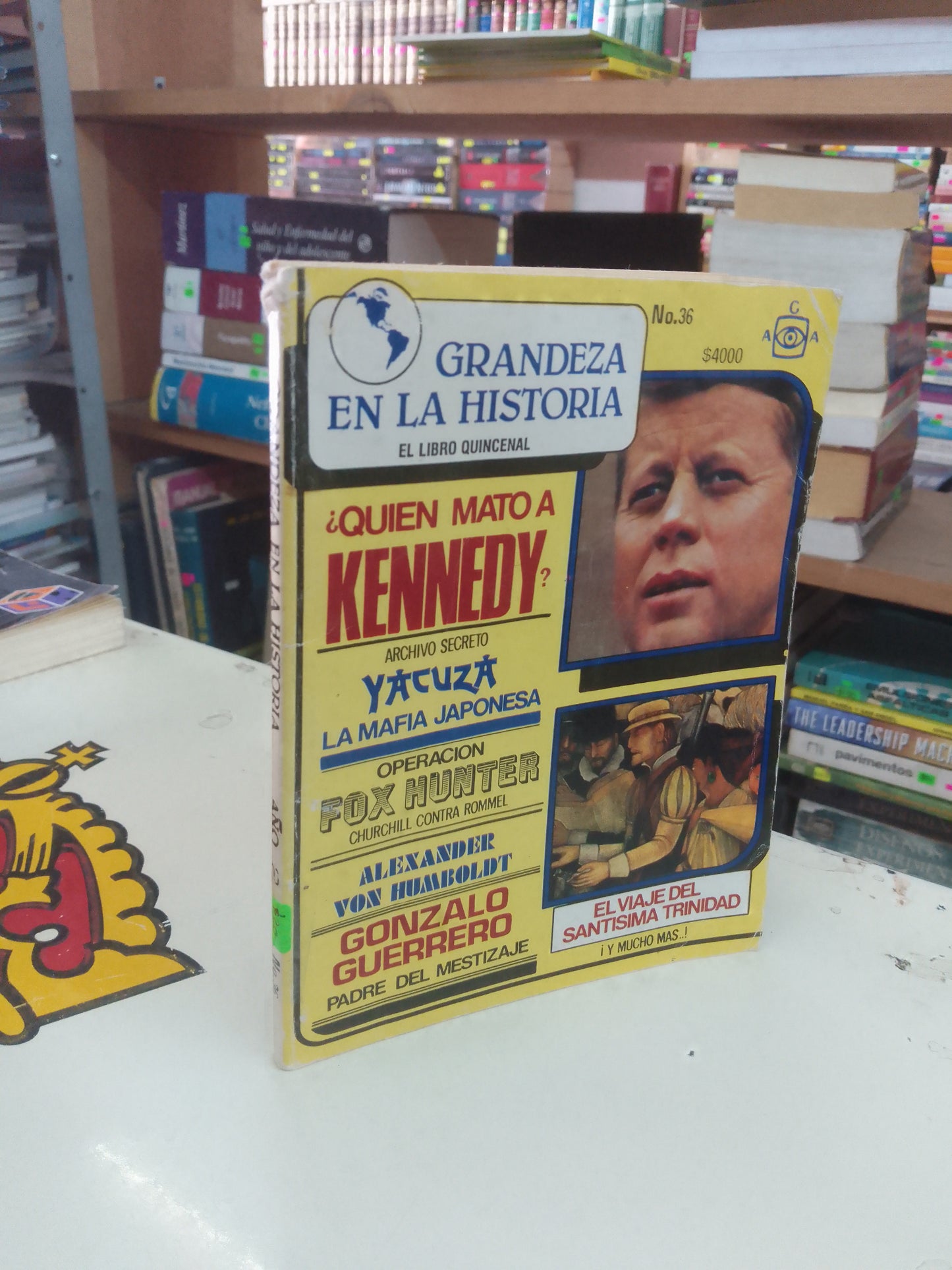 GRANDEZA EN LA HISTORIA AÑO 2. NO. 36 USADO HISTORIA LITERARIO 207