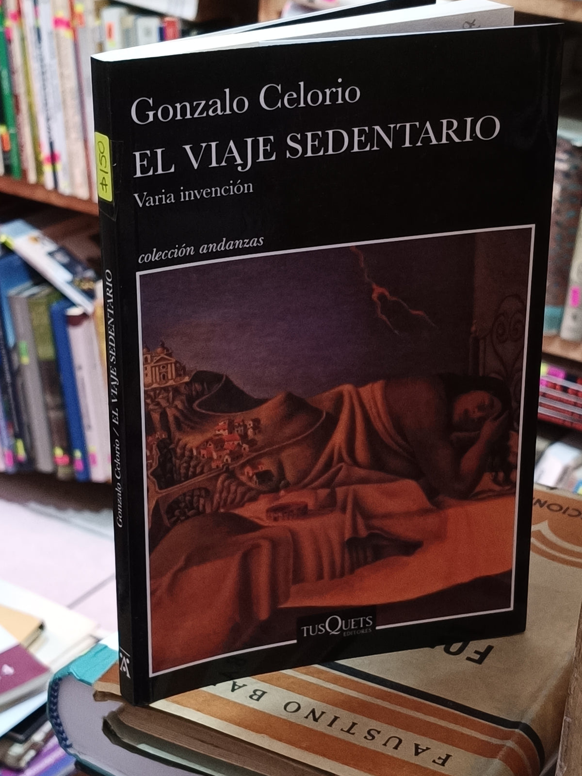 EL VIAJE SEDENTARIO GONZALO CELORIO USADO NOVELA LITERARIO 305