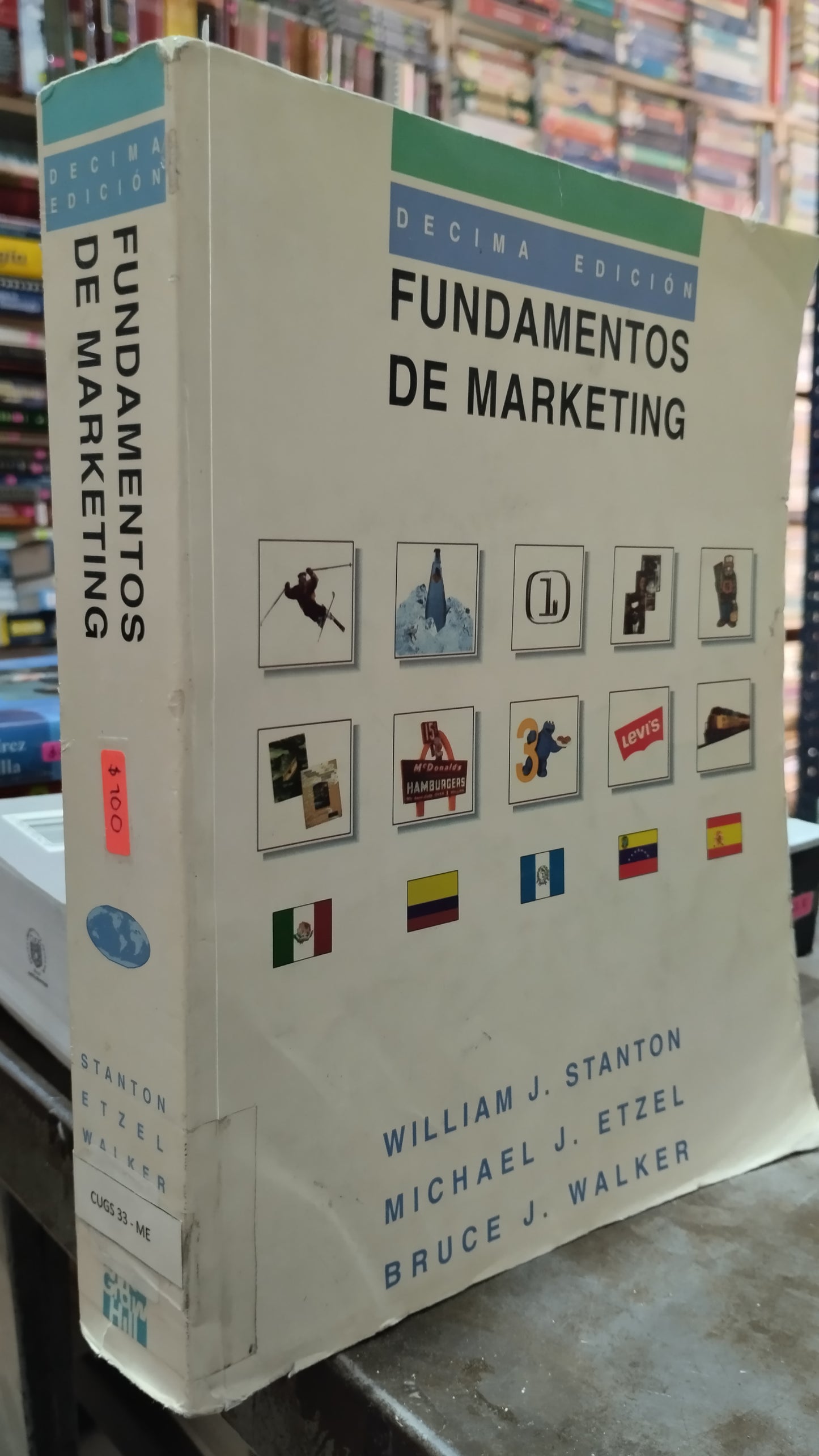 FUNDAMENTOS DE MARKETING POR WILLIAM J STANTON LIBRO USADO ADMINISTRACION ALDAMA